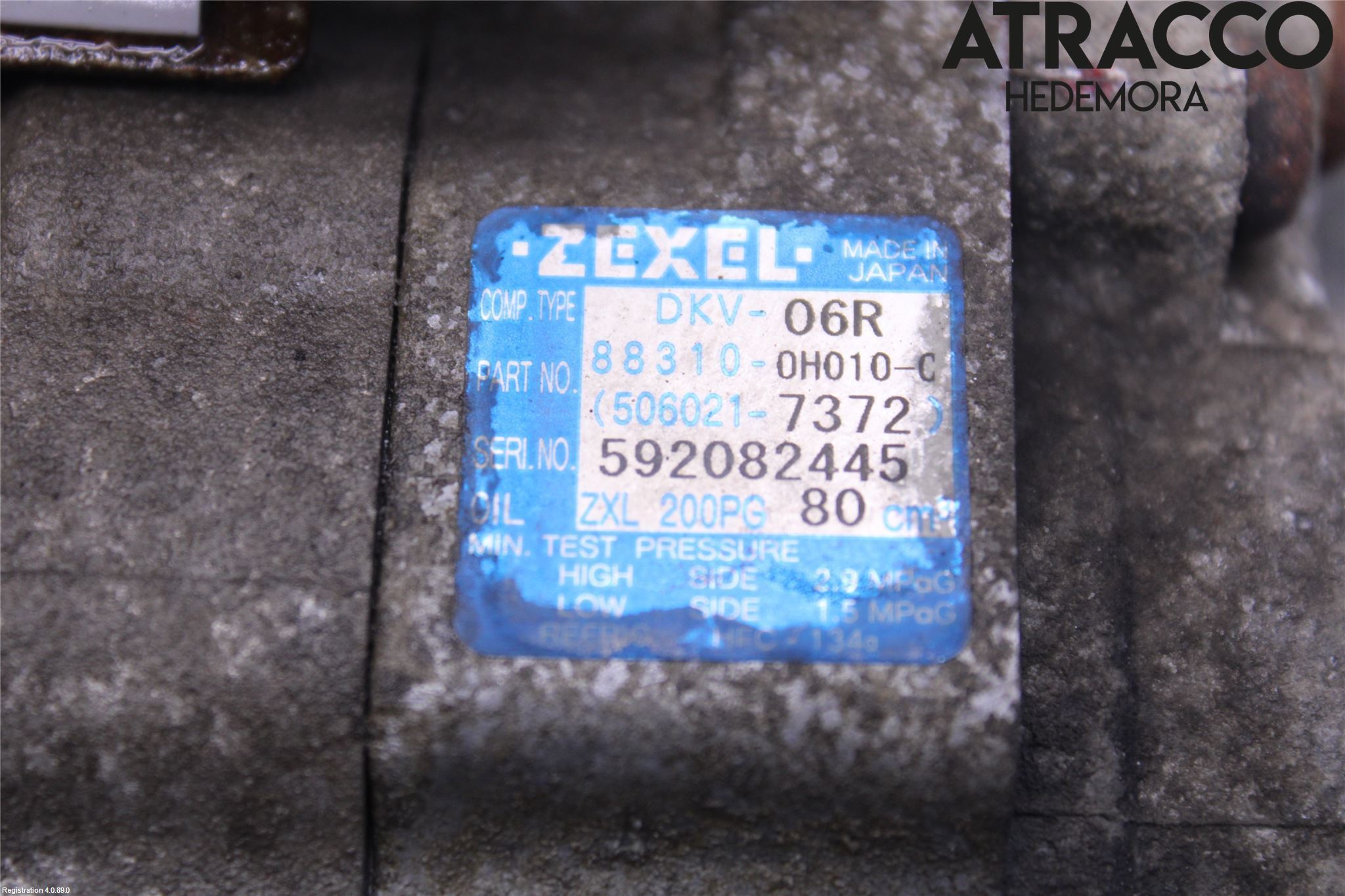 Citroen C1 06-13 Ac Kompressor