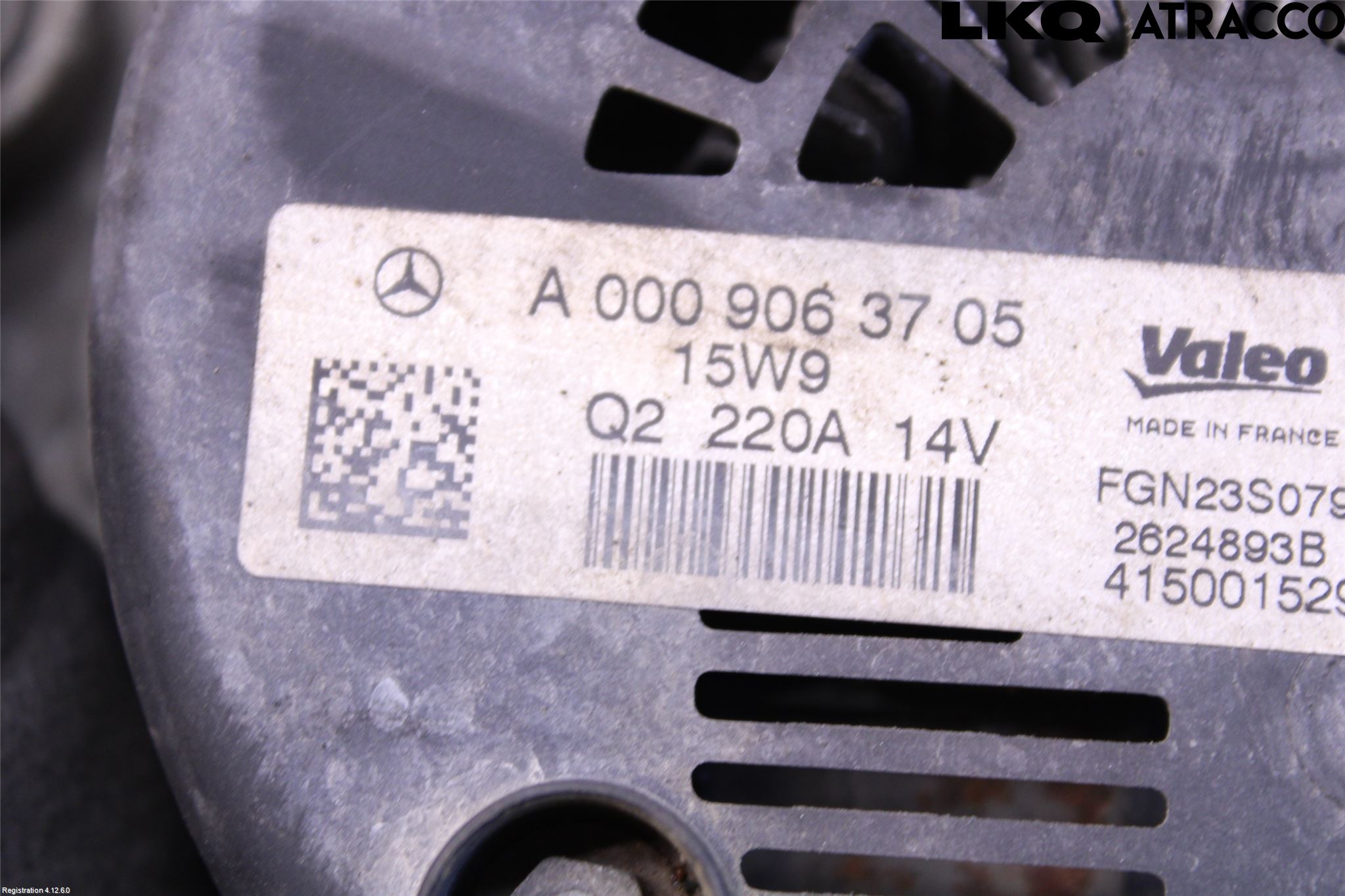 Mercedes-Benz MB E-KLASS (W212) 09-16 Generator