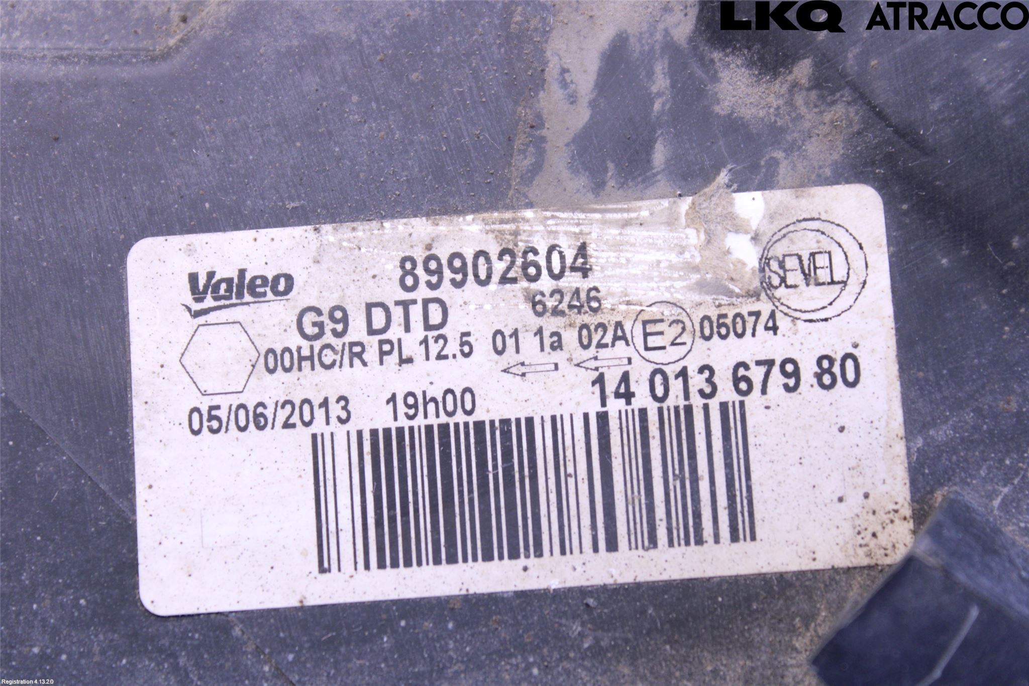 Peugeot EXPERT 15-16 Strålkastare Höger