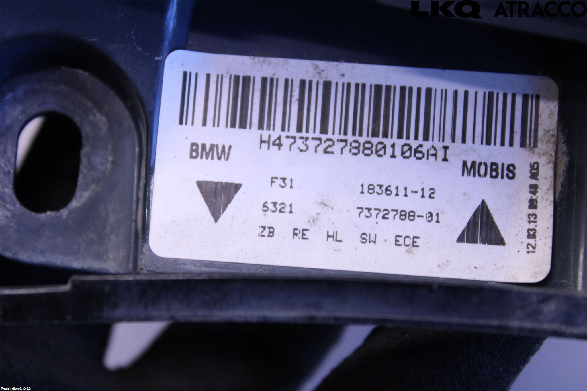 BMW 3 F30/F31/F80 12-19 Bakljus Höger