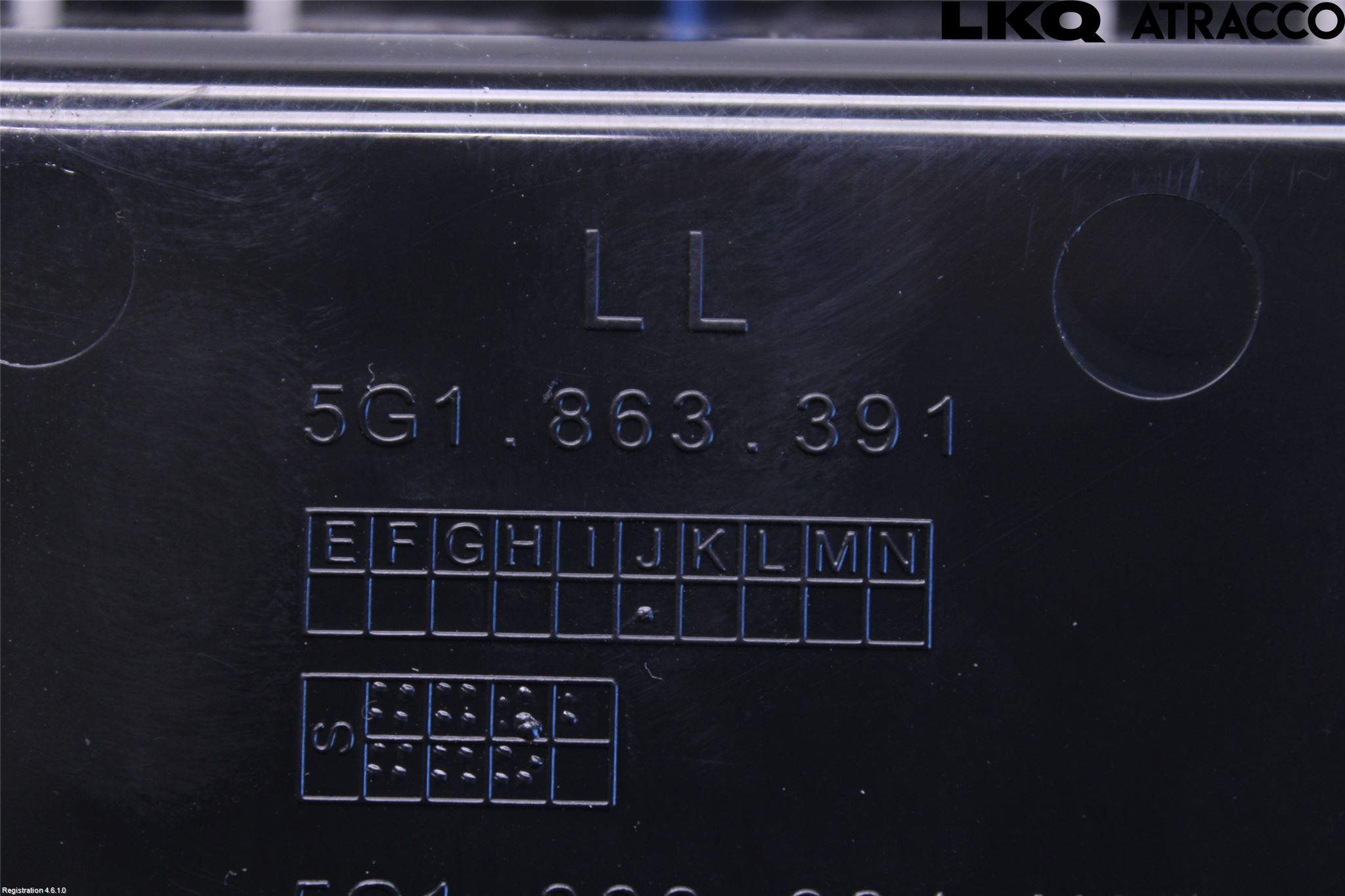 Volkswagen VW GOLF / E-GOLF VII 13-20 Instrumentbräda Förvaringsfack