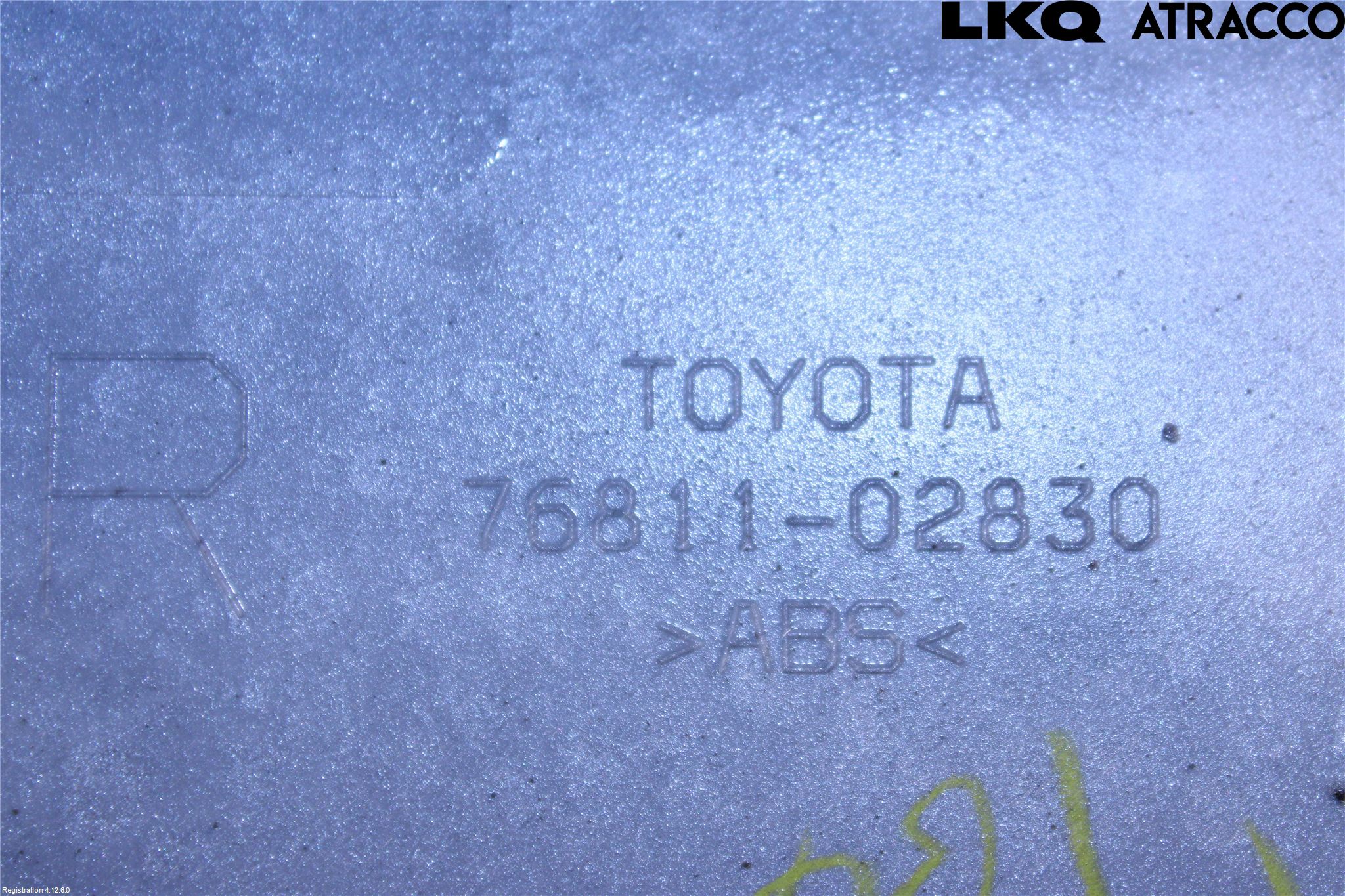 Toyota AURIS 13-19 List Bak-Baklucka