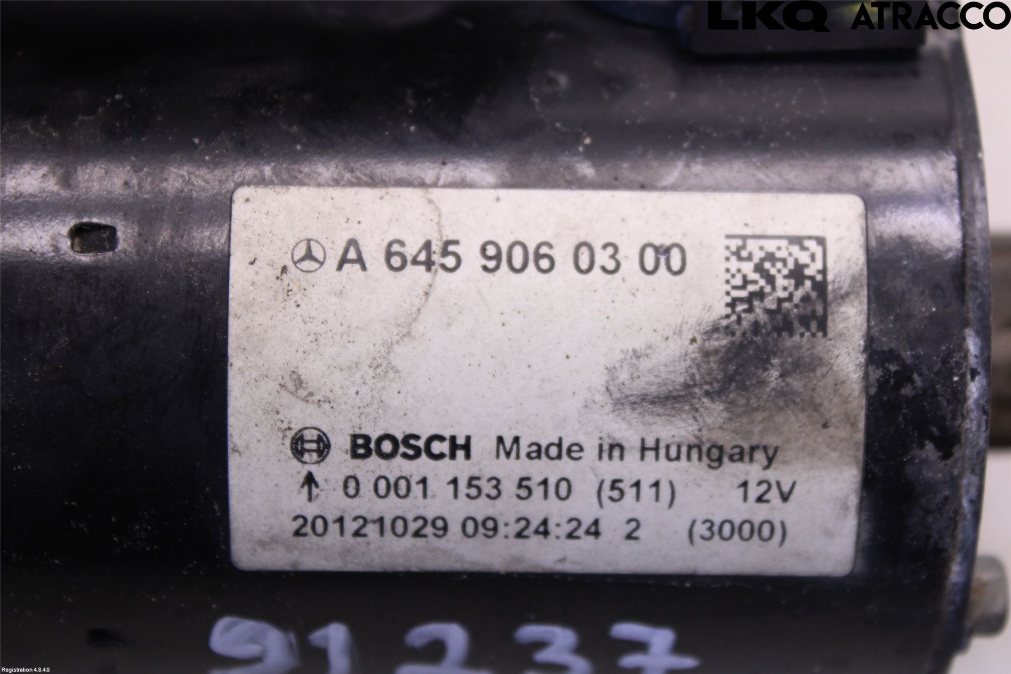 Mercedes-Benz MB A-KLASS (W176) 13-18 Startmotor Diesel