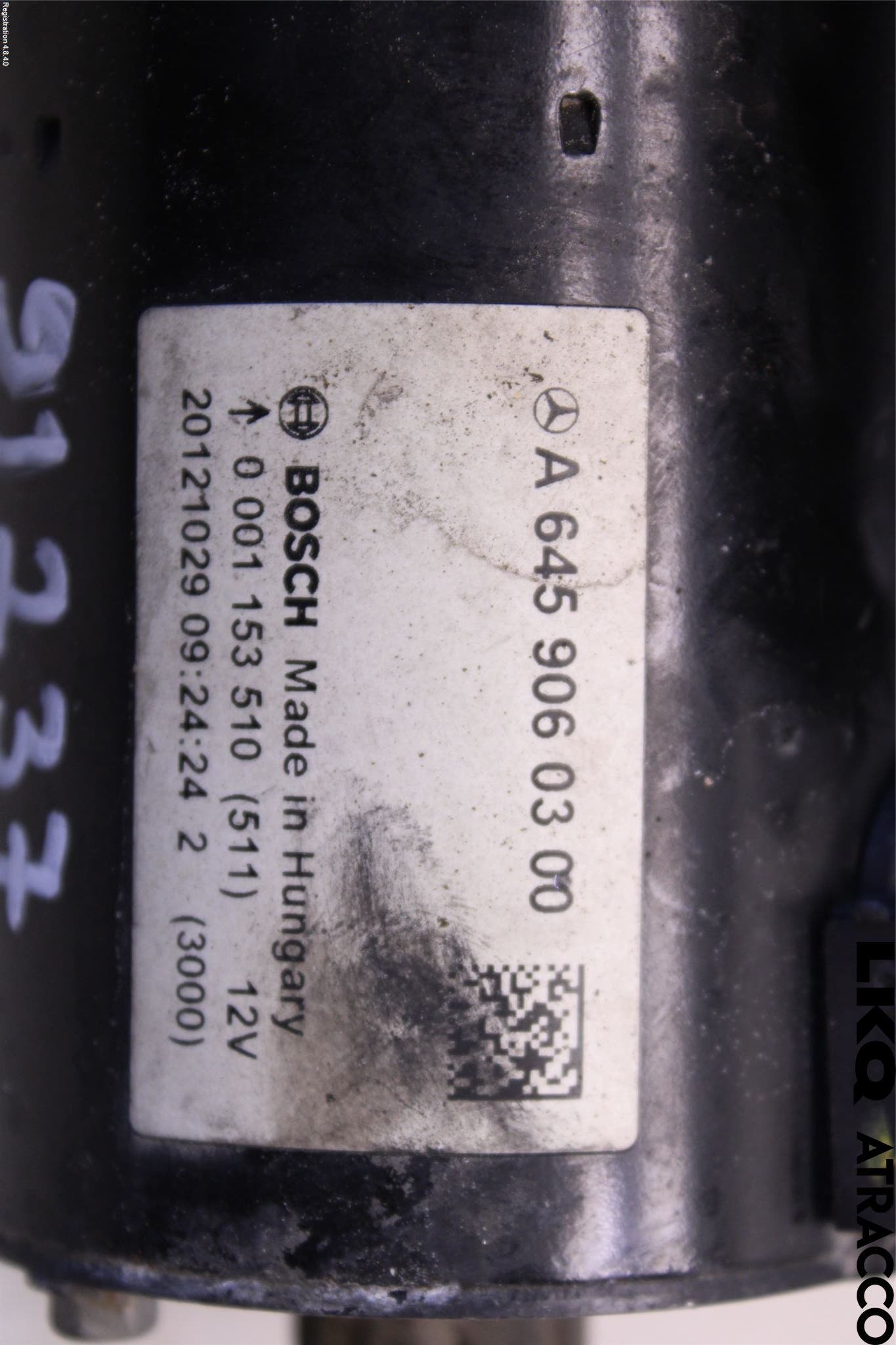 Mercedes-Benz MB A-KLASS (W176) 13-18 Startmotor Diesel