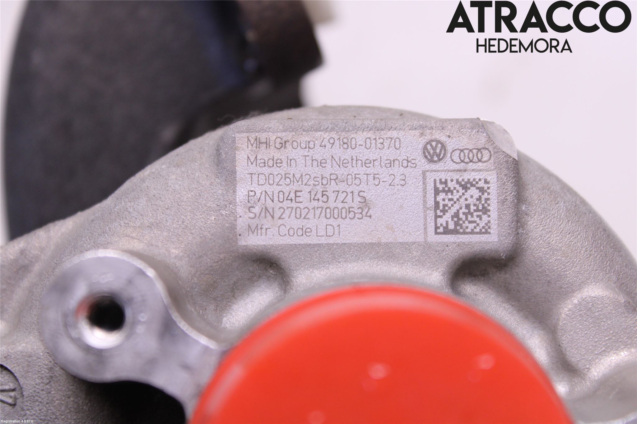 Volkswagen VW CADDY 16-20 Turboaggregat