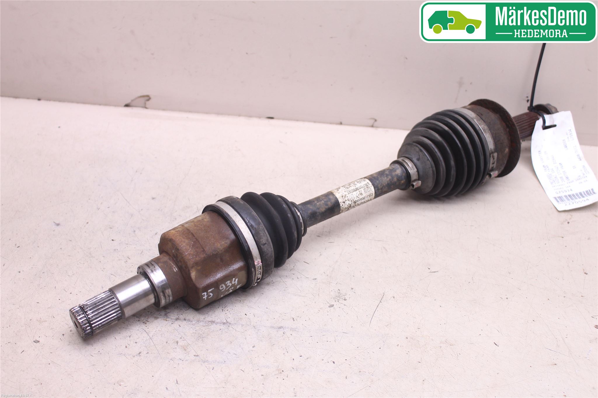 Suzuki SX4 06-09 Drivaxel Fram Vänster