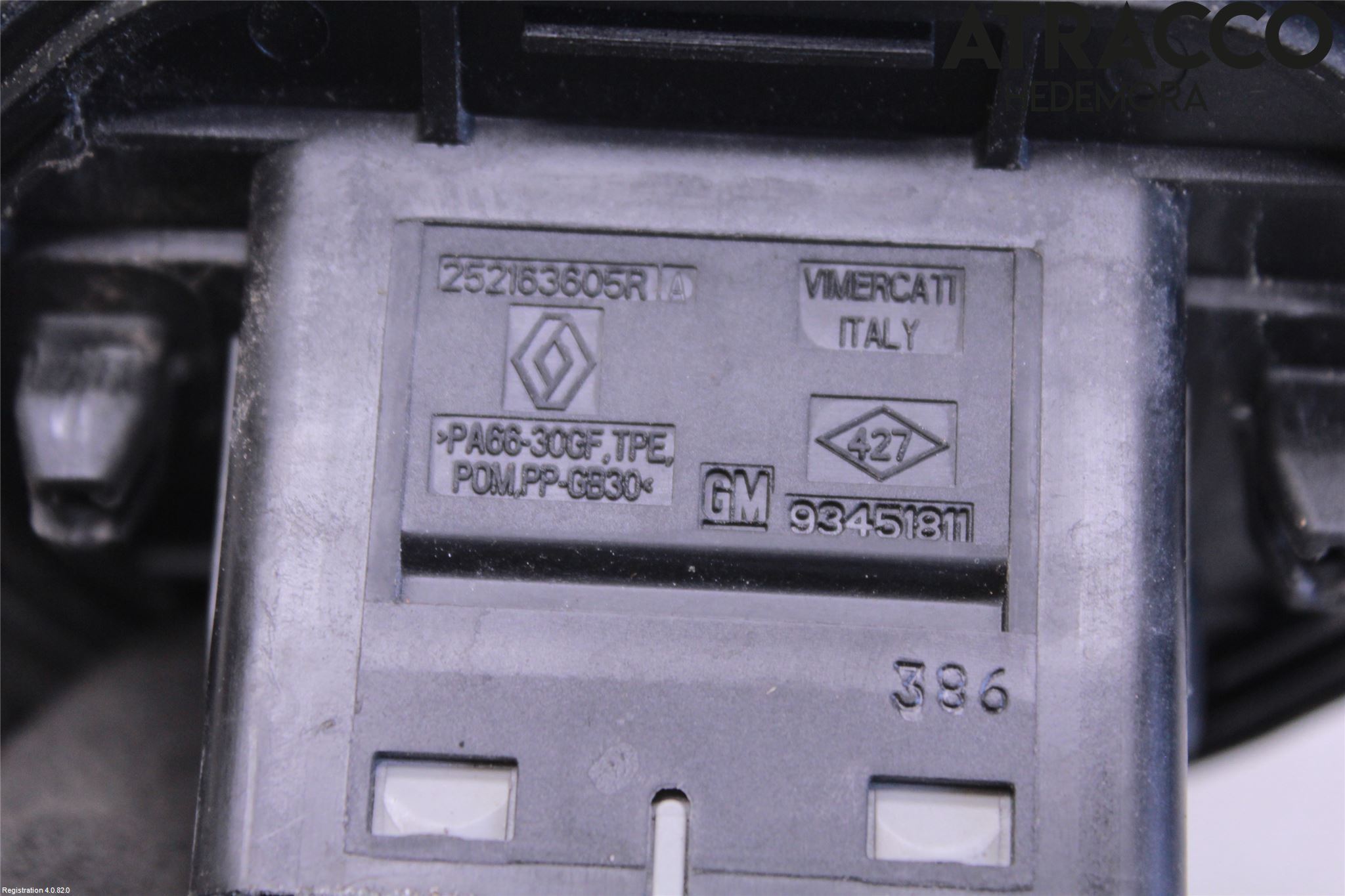 Fiat TALENTO 16- Centrallåskontakt Vid Lås