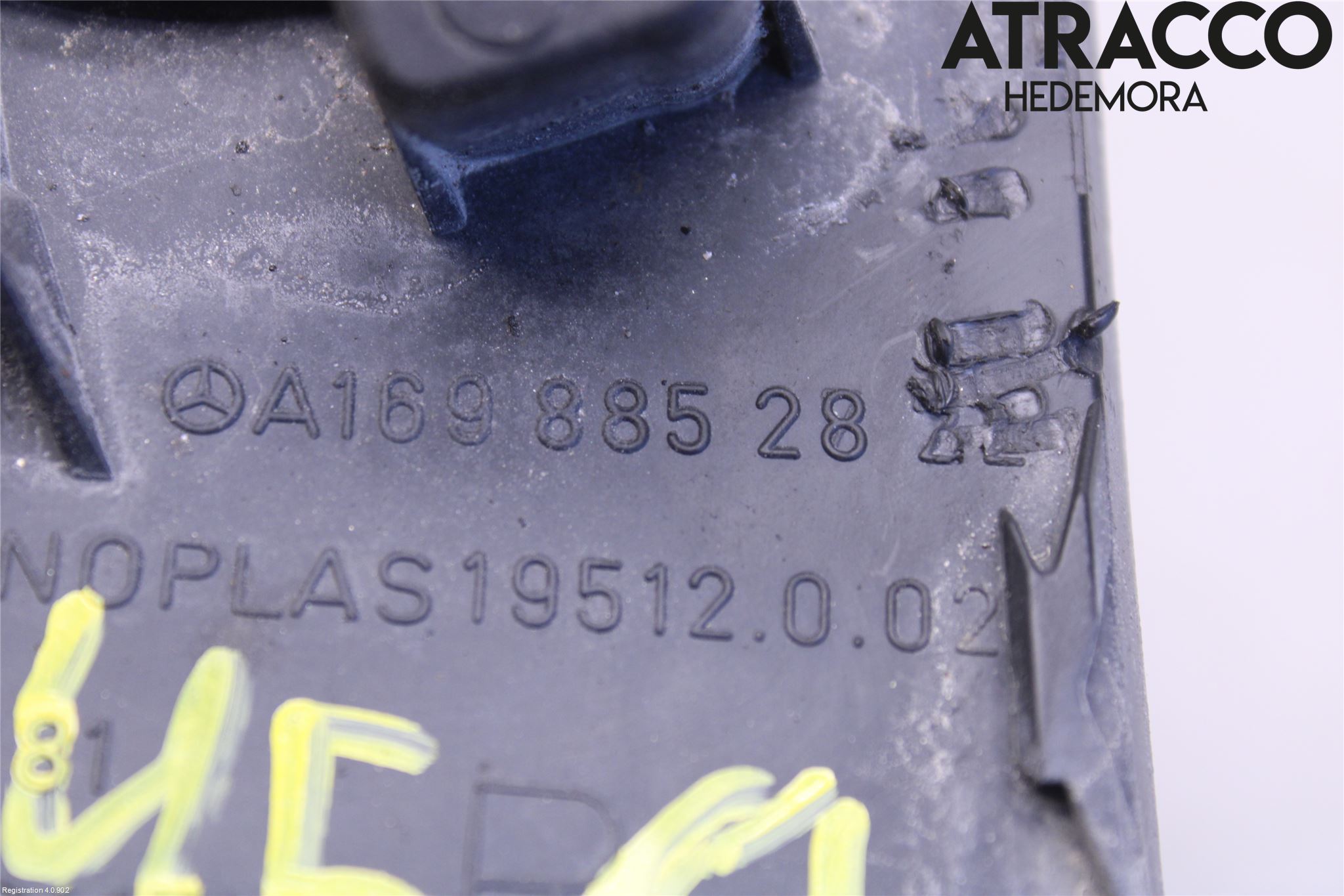 Mercedes-Benz MB B-KLASS (W245) 05-12 Dimljussarg Fram