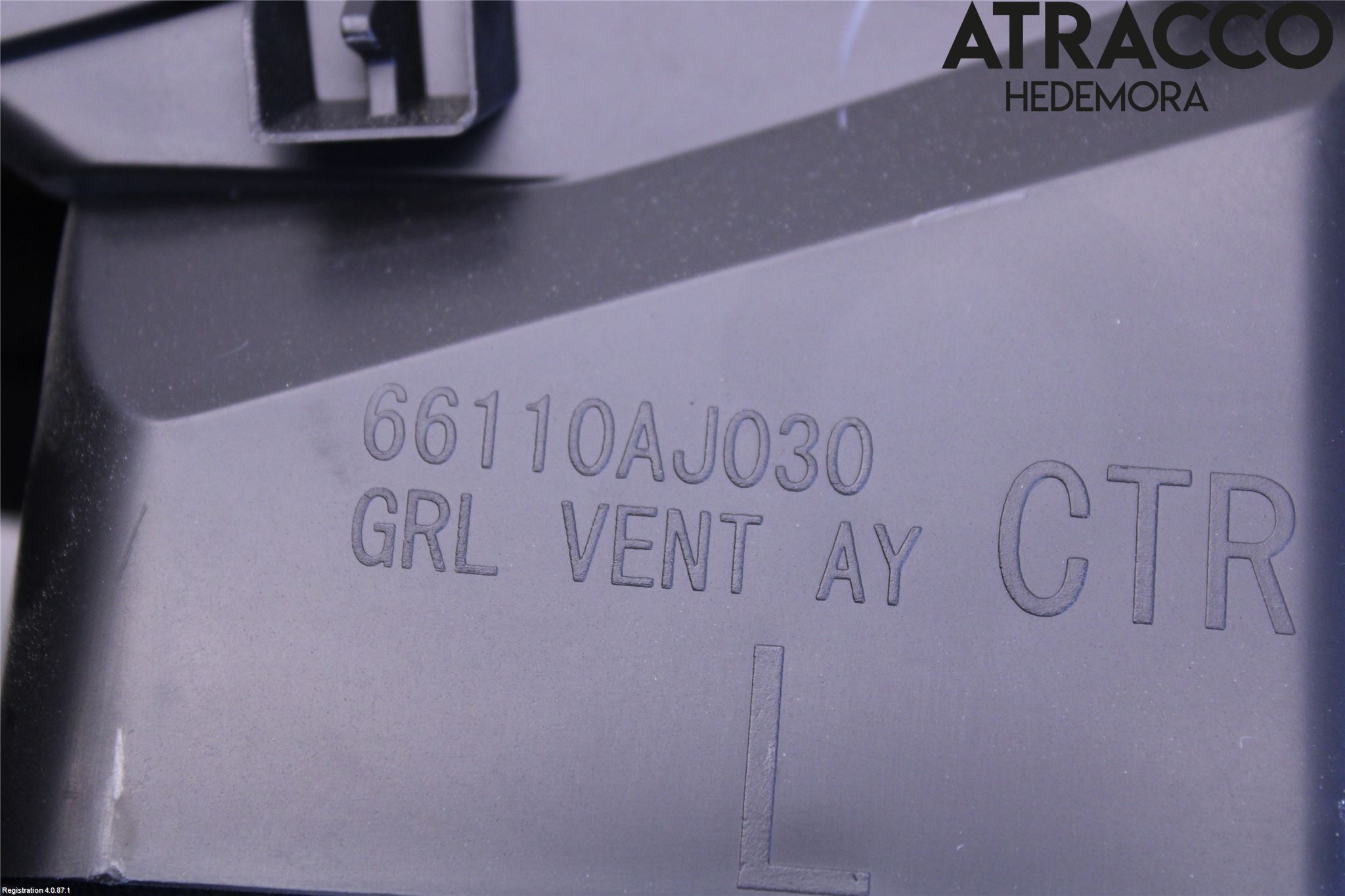 Subaru OUTBACK 10-15 Defrosterkanal-Munstycke