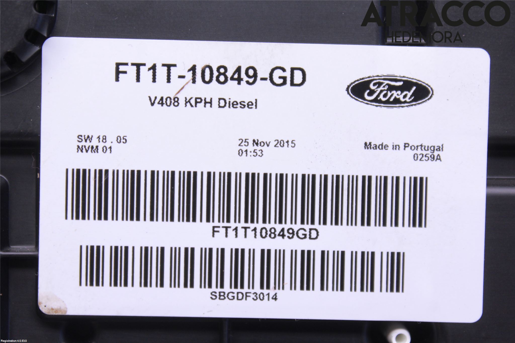 Ford TRANSIT/TOURNEO CONNECT 13-22 Instrument Komb