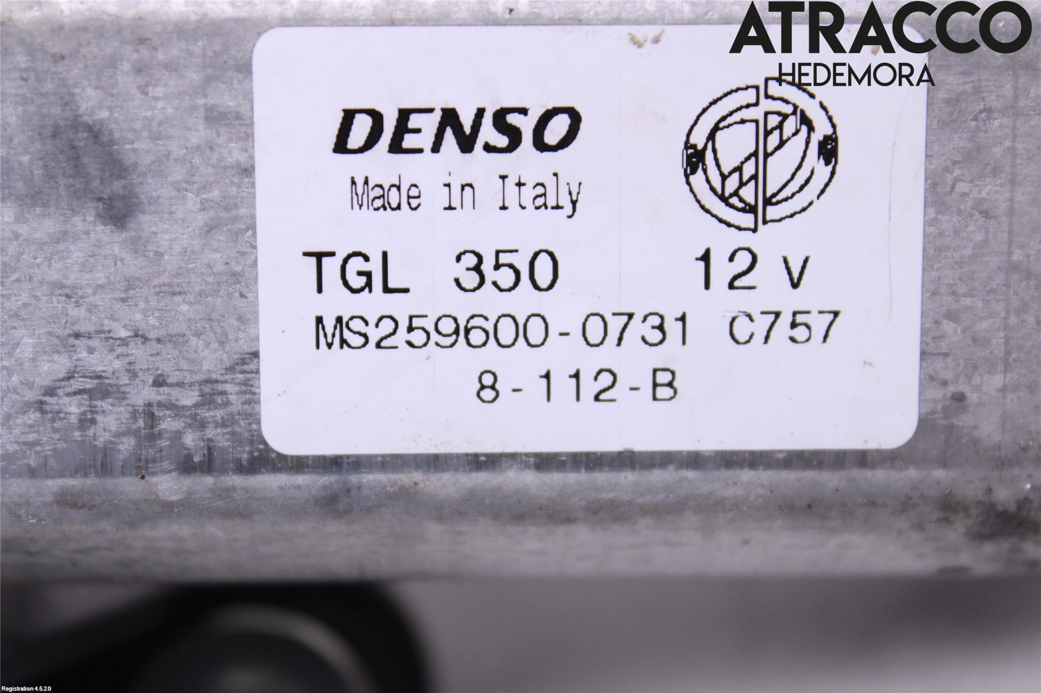 Alfa BRERA Torkarmotor Baklucka