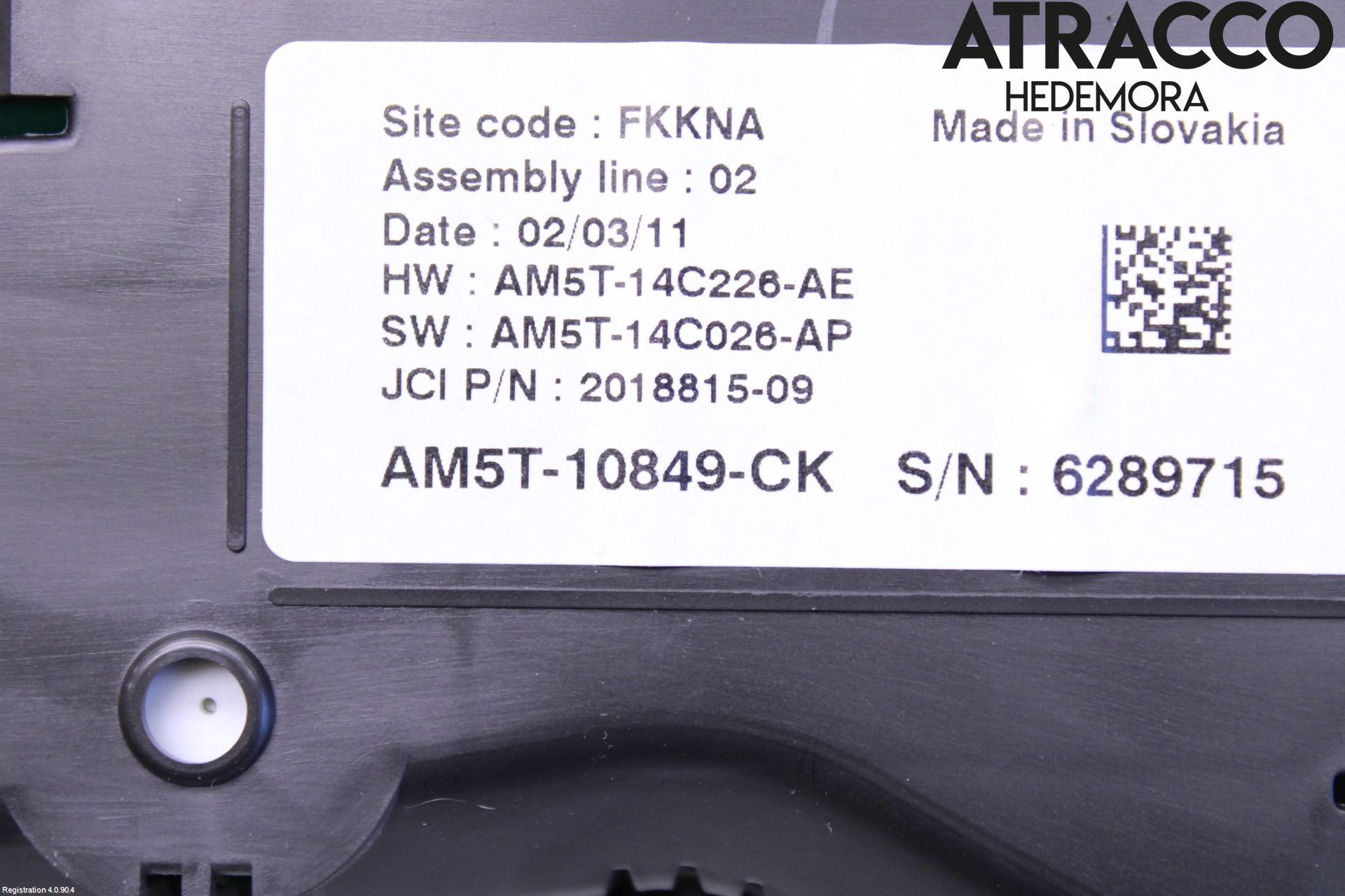 Ford C-MAX II  11-14 Instrument Komb