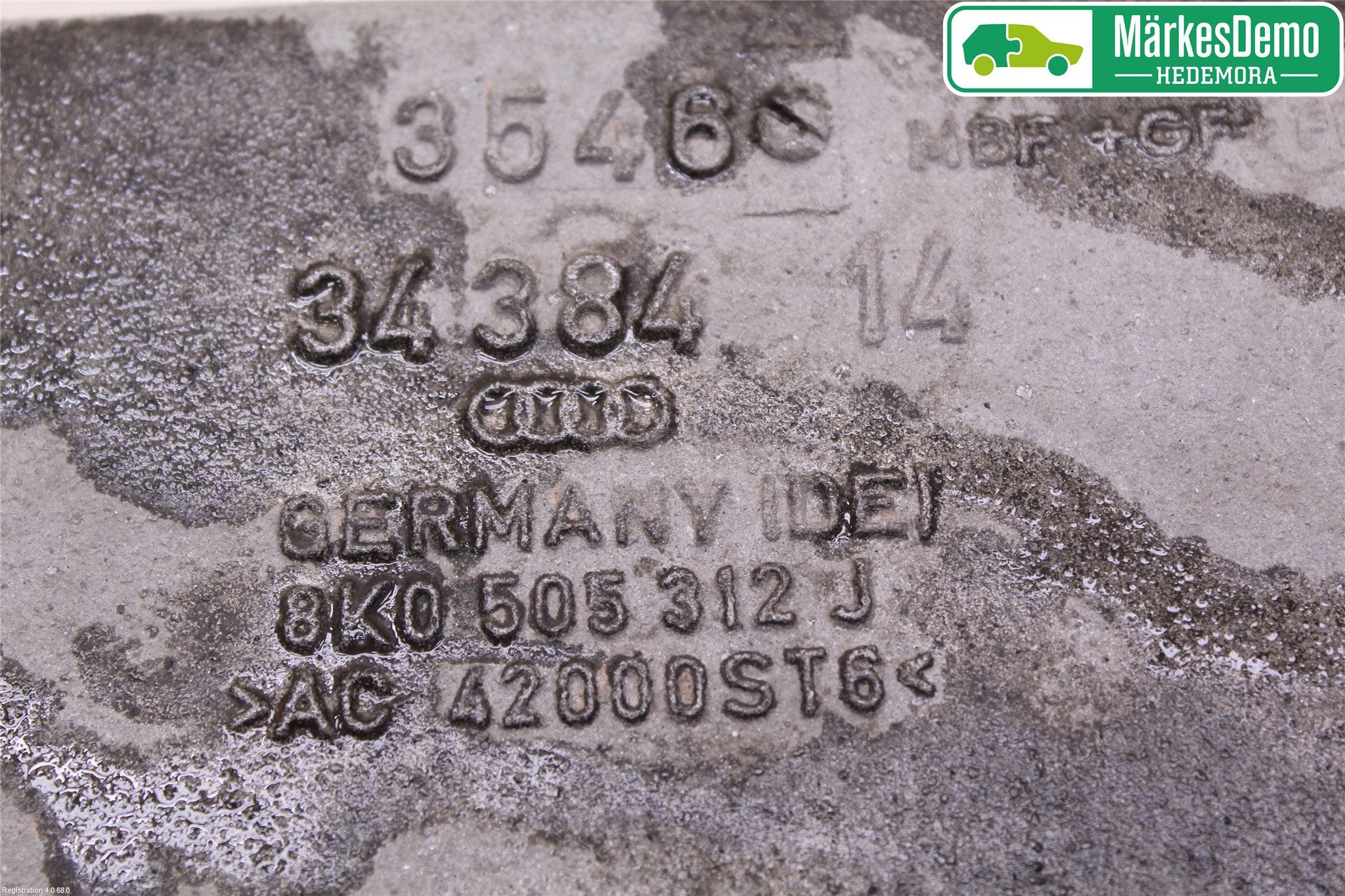 Audi A4 12-15 Bärarm Bak Höger
