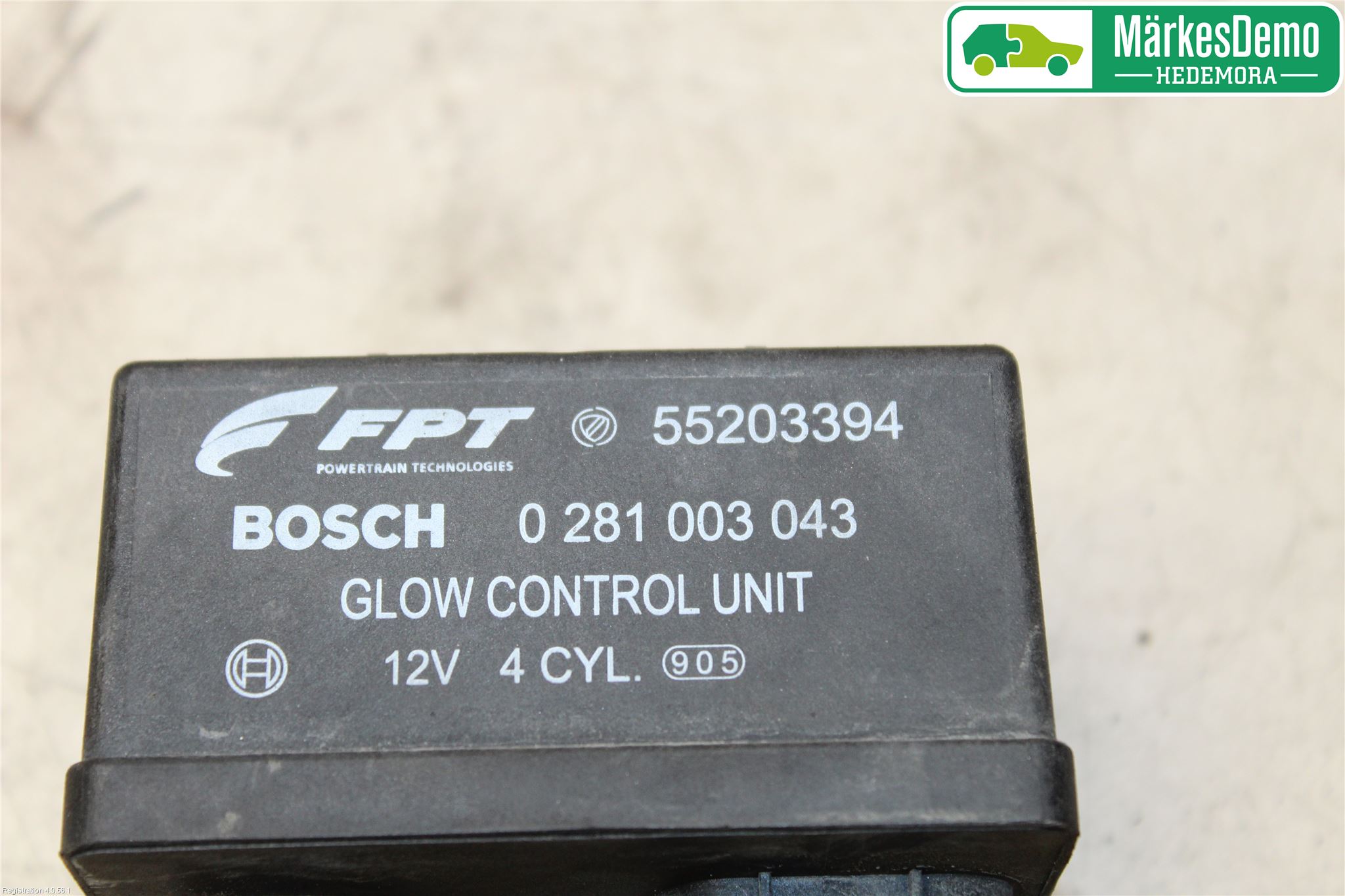 Saab 9-3 VER2/VER3 08-15 Relä Glödning Diesel