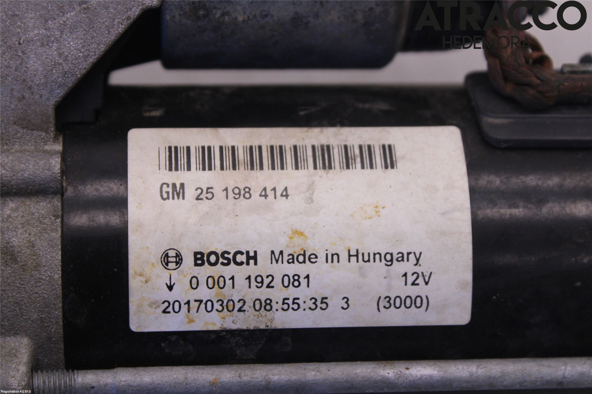 Opel CORSA E 15-19 Startmotor