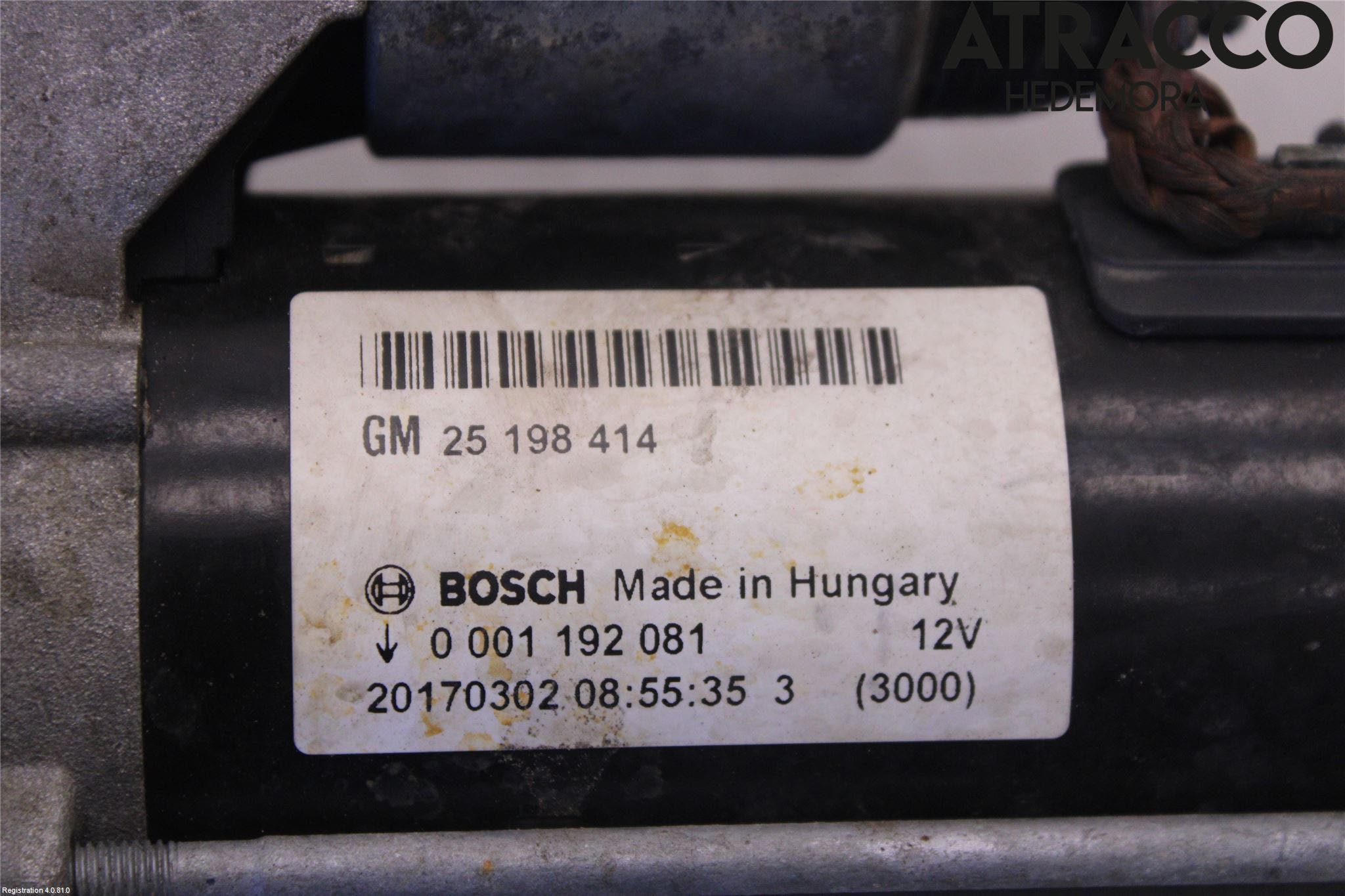 Opel CORSA E 15-19 Startmotor