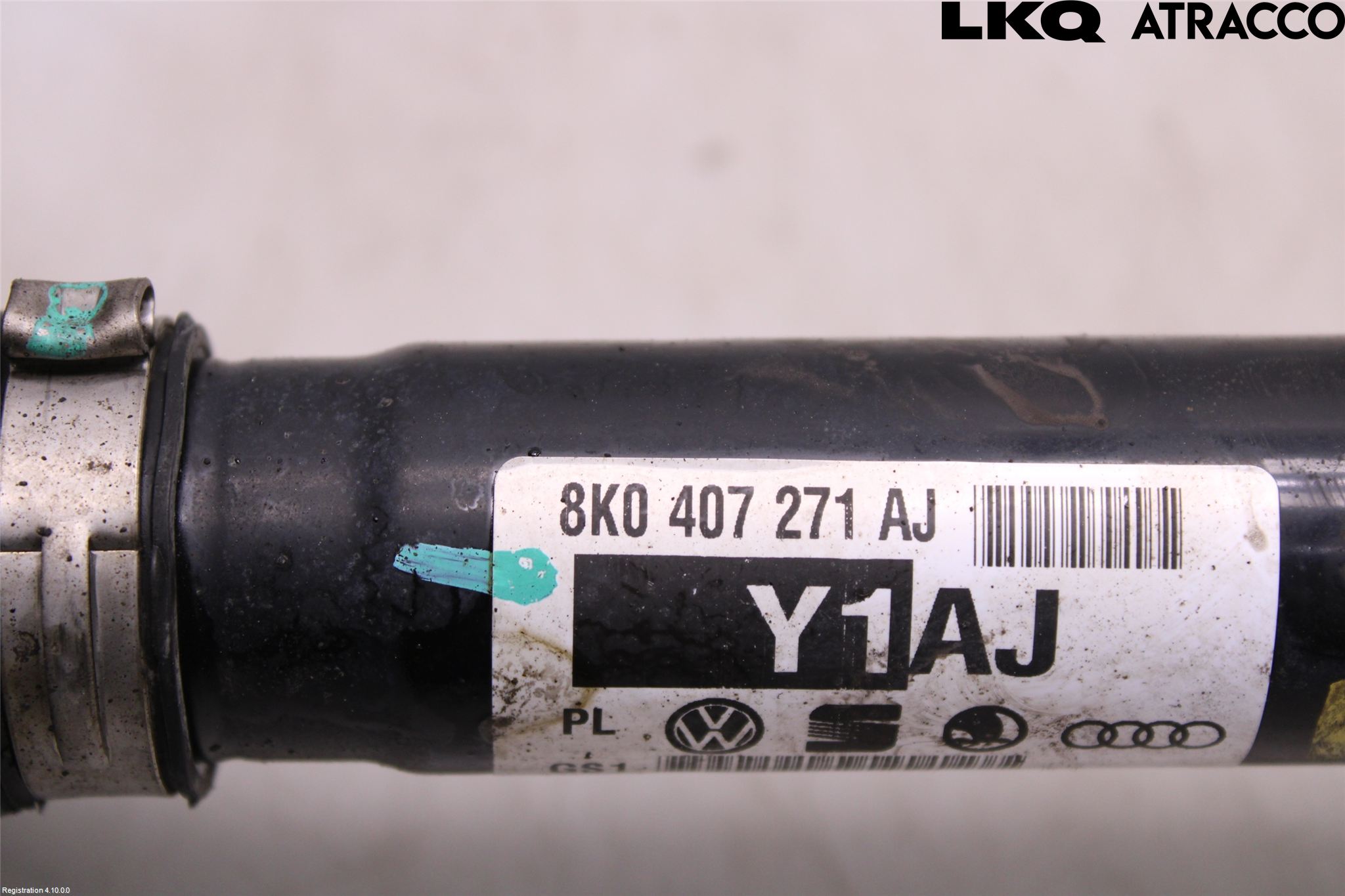 Audi A5 07-16 Drivaxel Fram Vänster