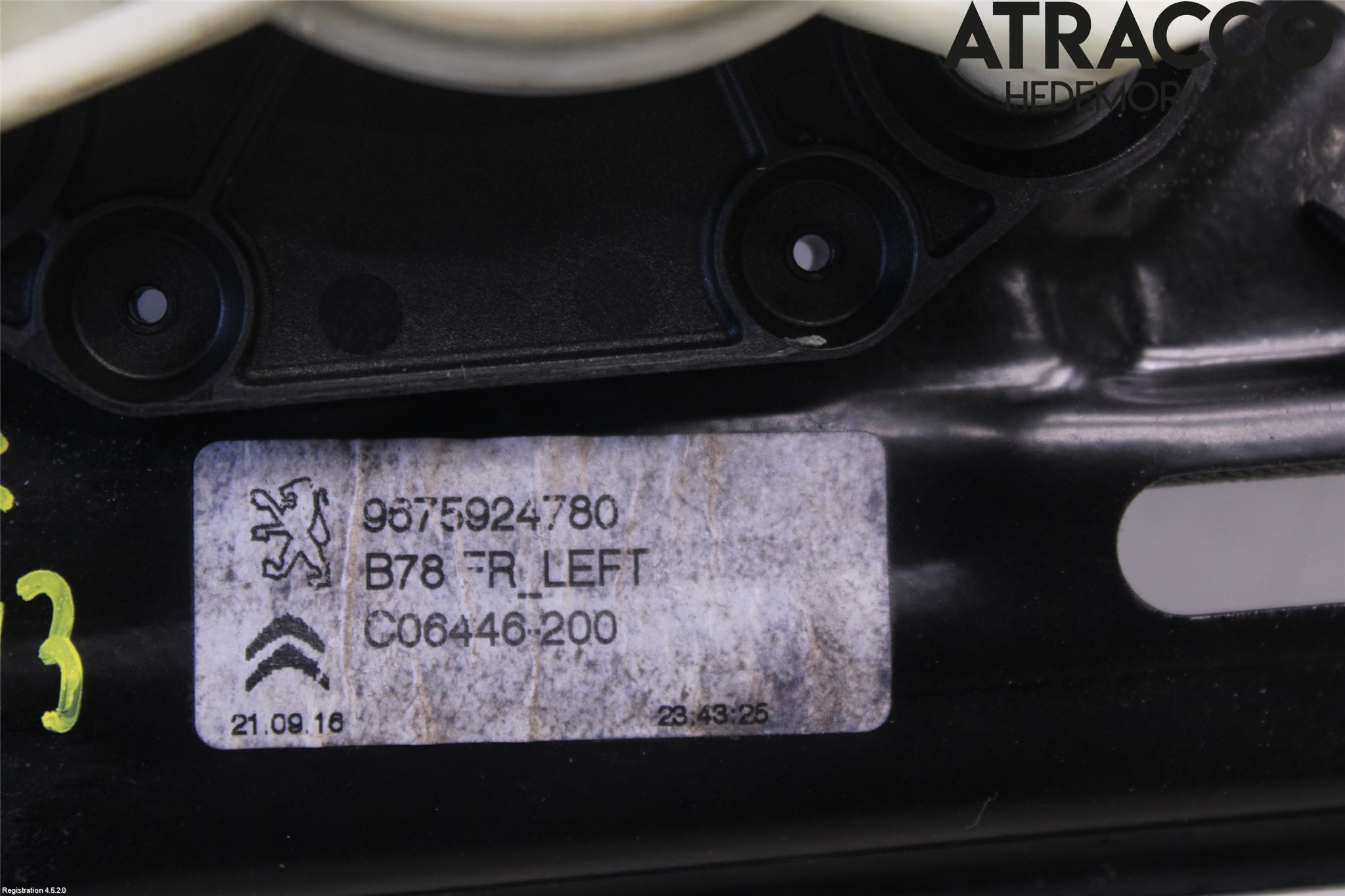 Citroen C4 GRAND PICASSO 14-18 Fönsterhiss El Kompl