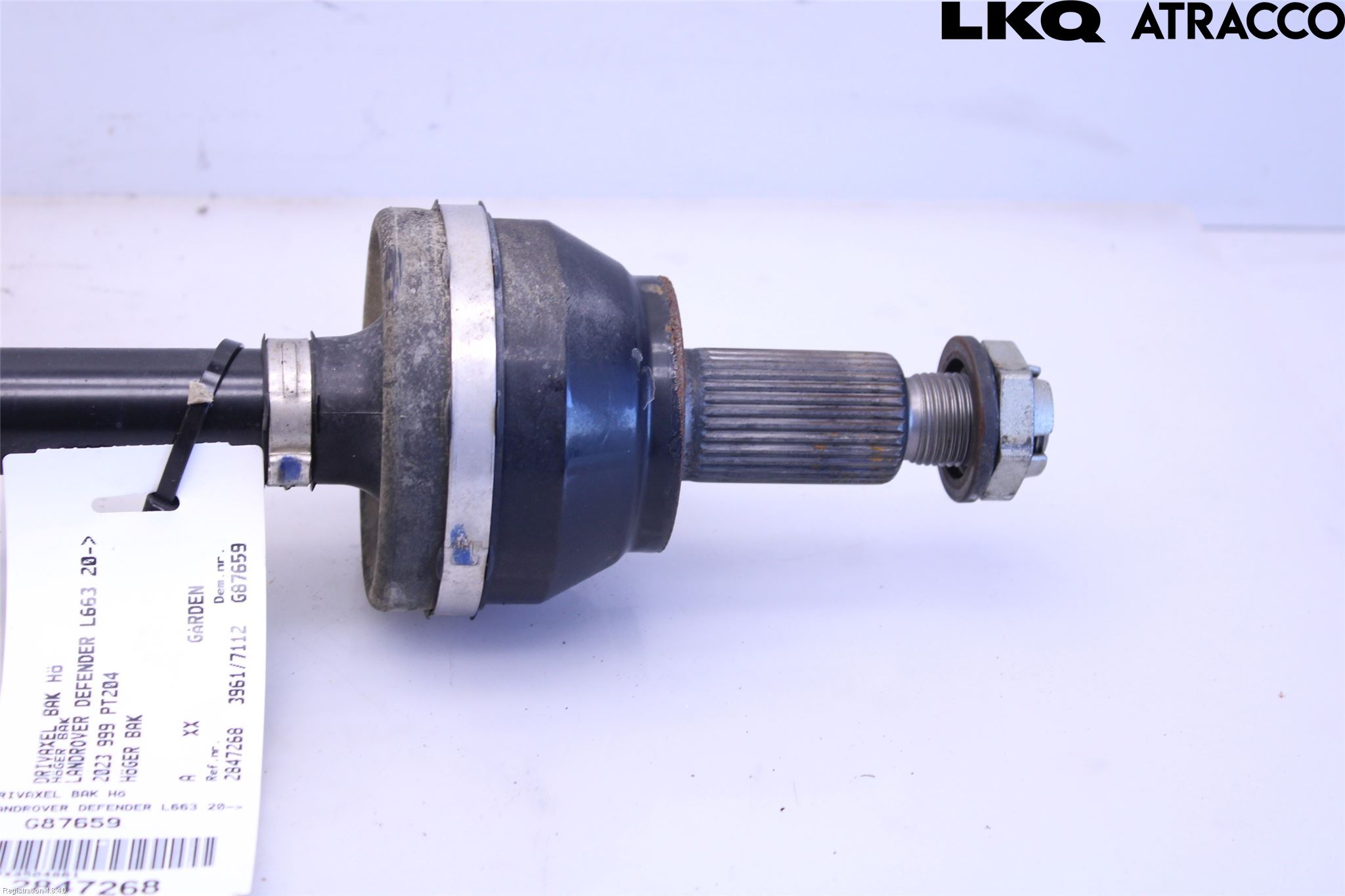 Landrover DEFENDER (L663) 20- Drivaxel Bak Höger