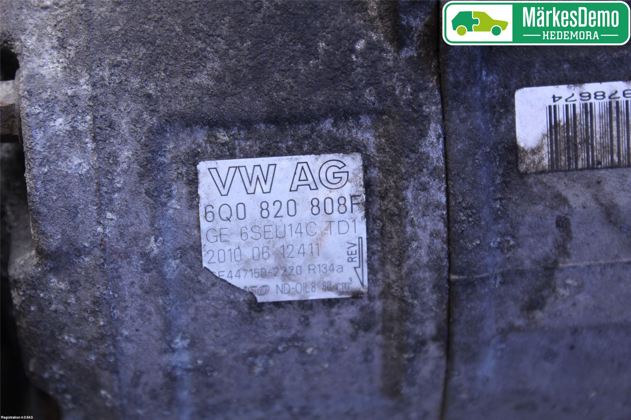 Volkswagen VW POLO 10-17 Ac Kompressor