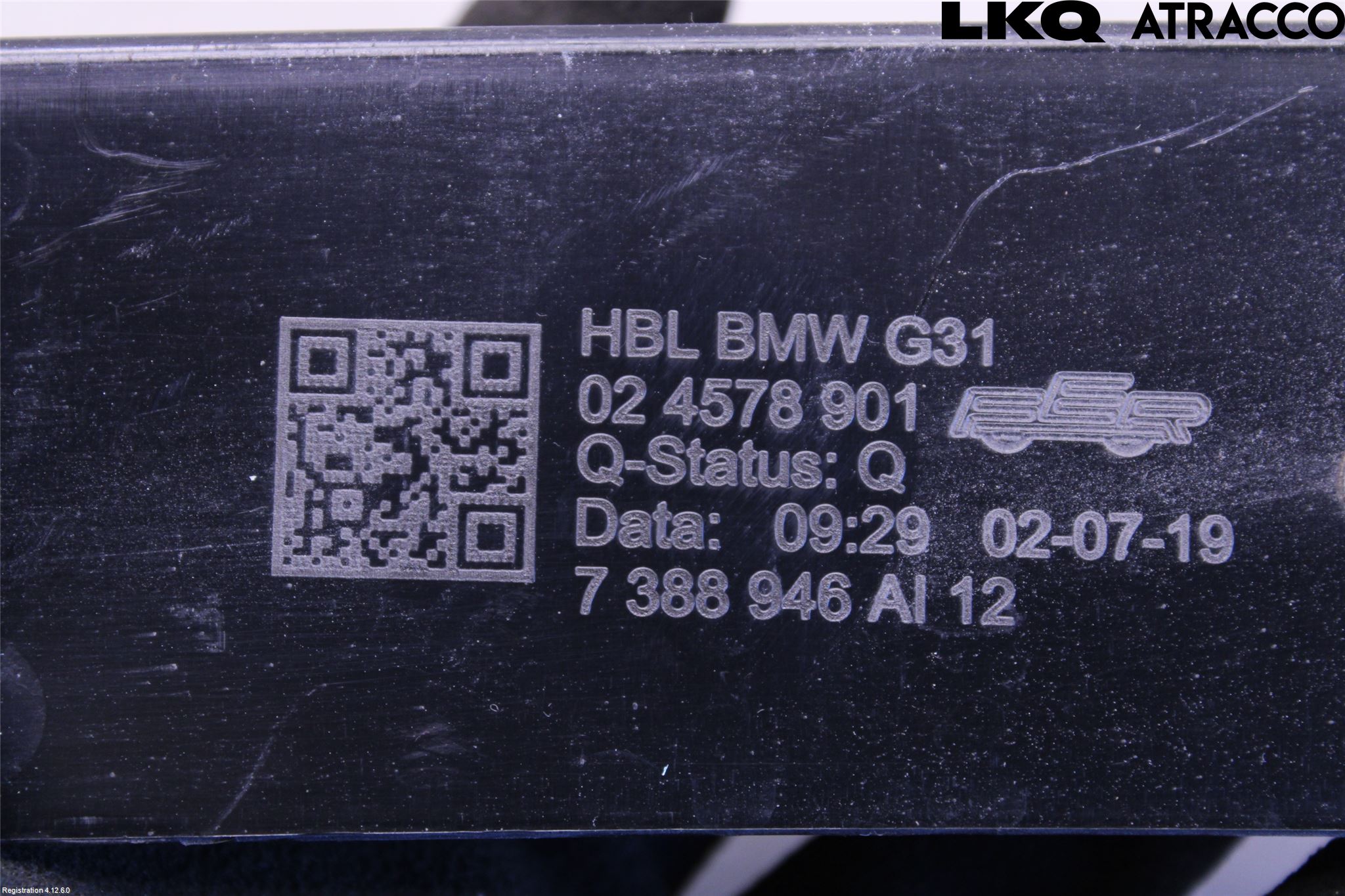 BMW 5 G30/G31/F90 17-23 Bromsljus Bakruta