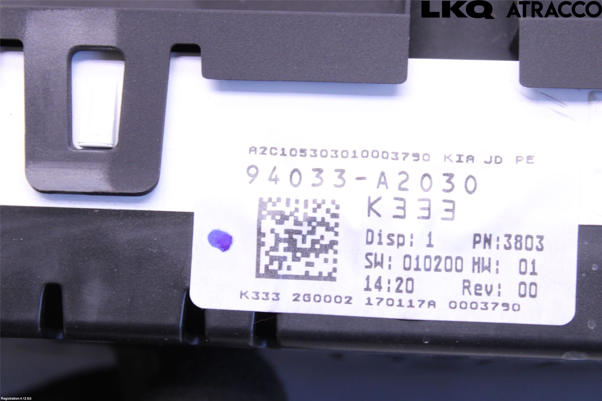 Kia CEED 12-18 Instrument Komb