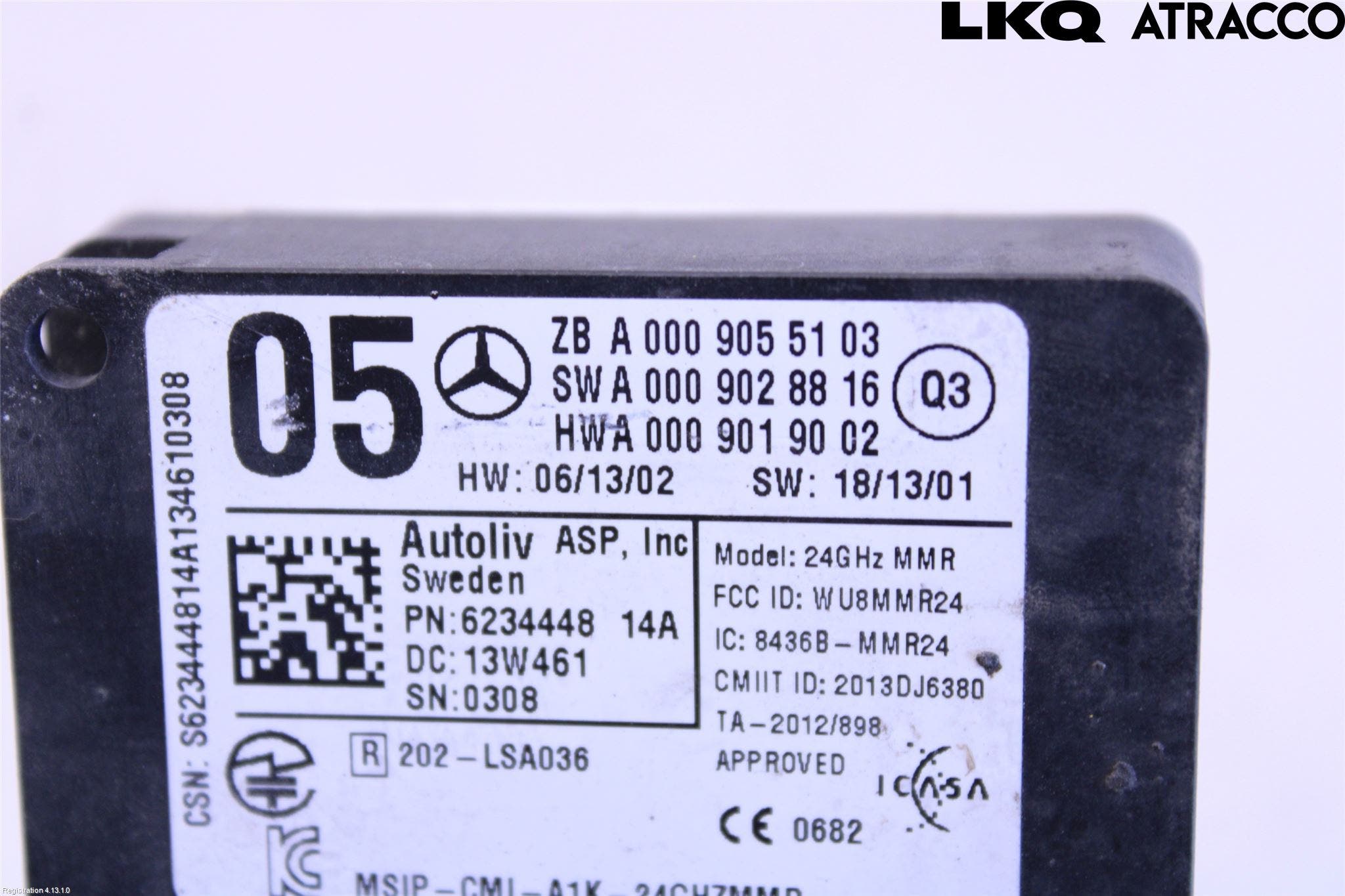 Mercedes-Benz MB E-KLASS (W212) 09-16 Sensor Adaptiv Farthållare
