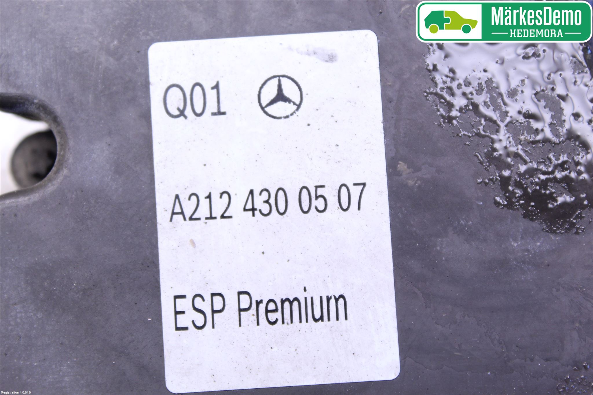 Mercedes-Benz MB E-KLASS (W212) 09-16 Abs Hydraulaggregat
