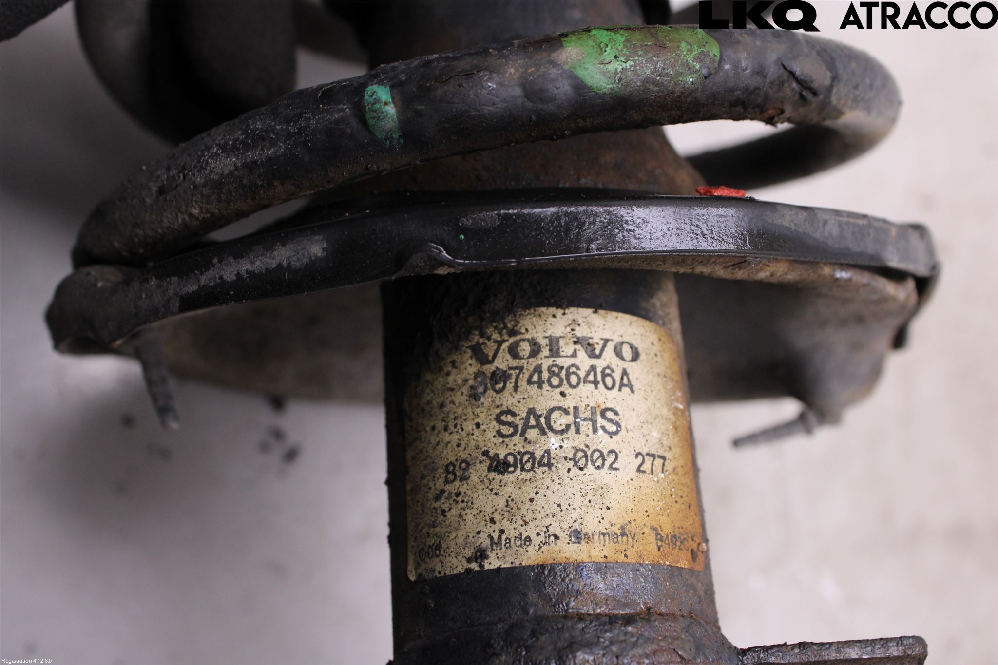 Volvo S60 05-10 Fjäderben Fram Höger