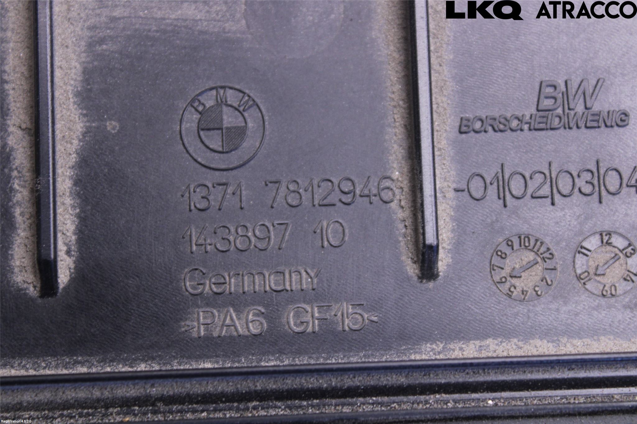 BMW X3 F25 10-17 Injgummibälg-Slang