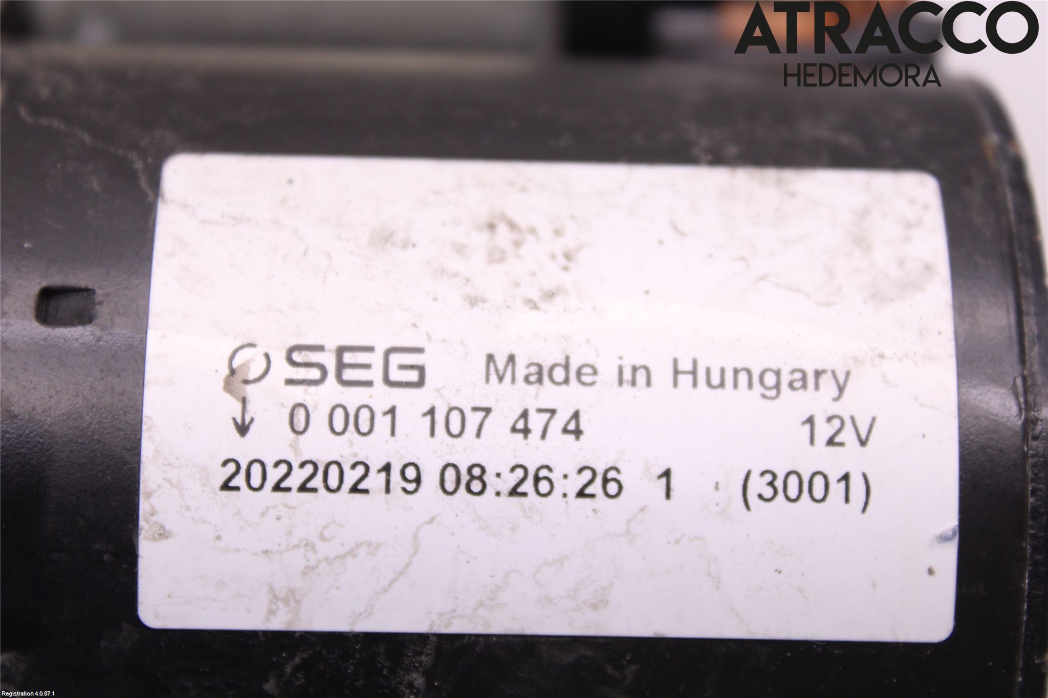 Mopedbil Ligier LIGIER JS 60 Startmotor Diesel