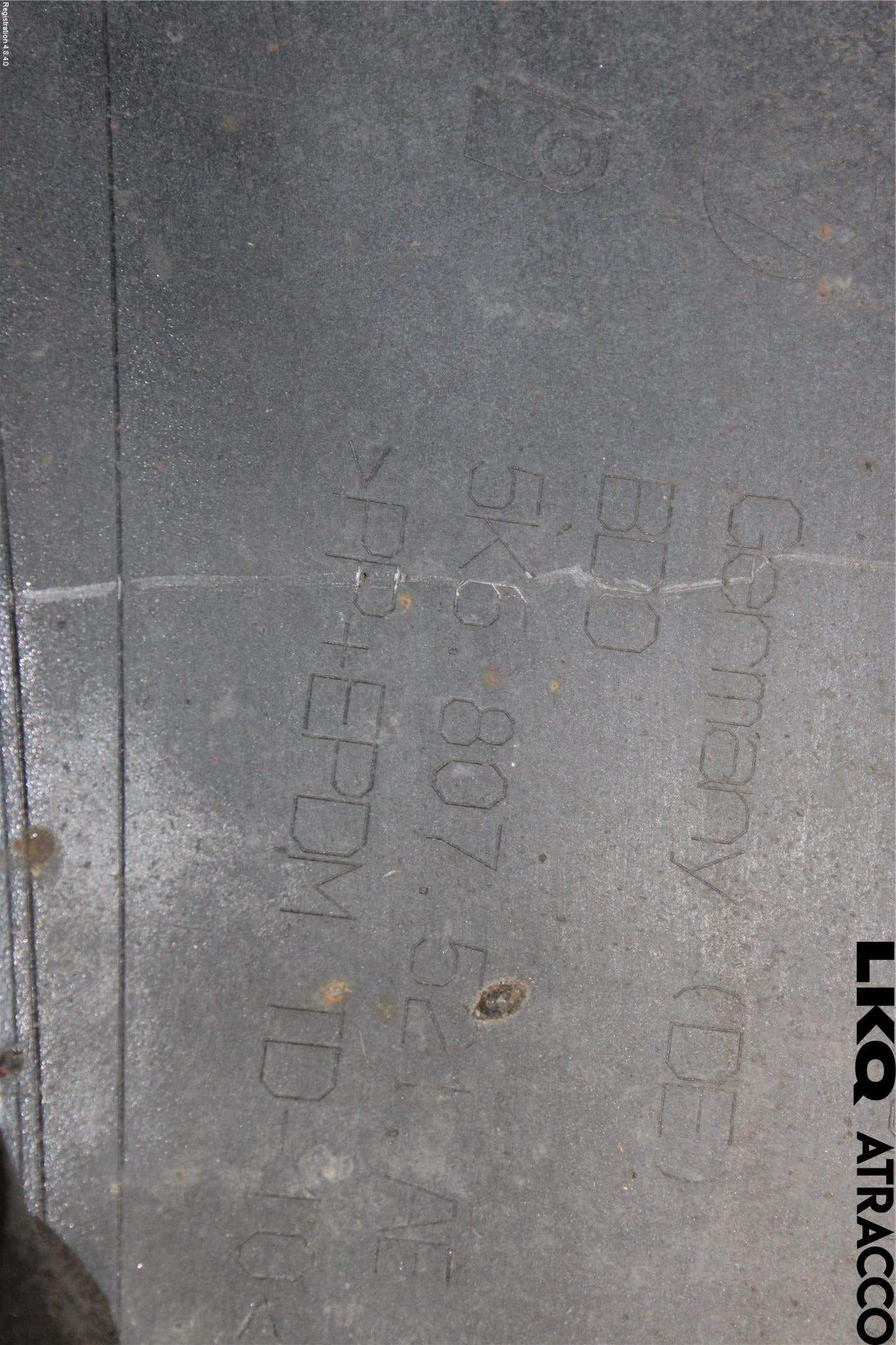 Volkswagen VW GOLF VI 09-13 Spoiler Bak