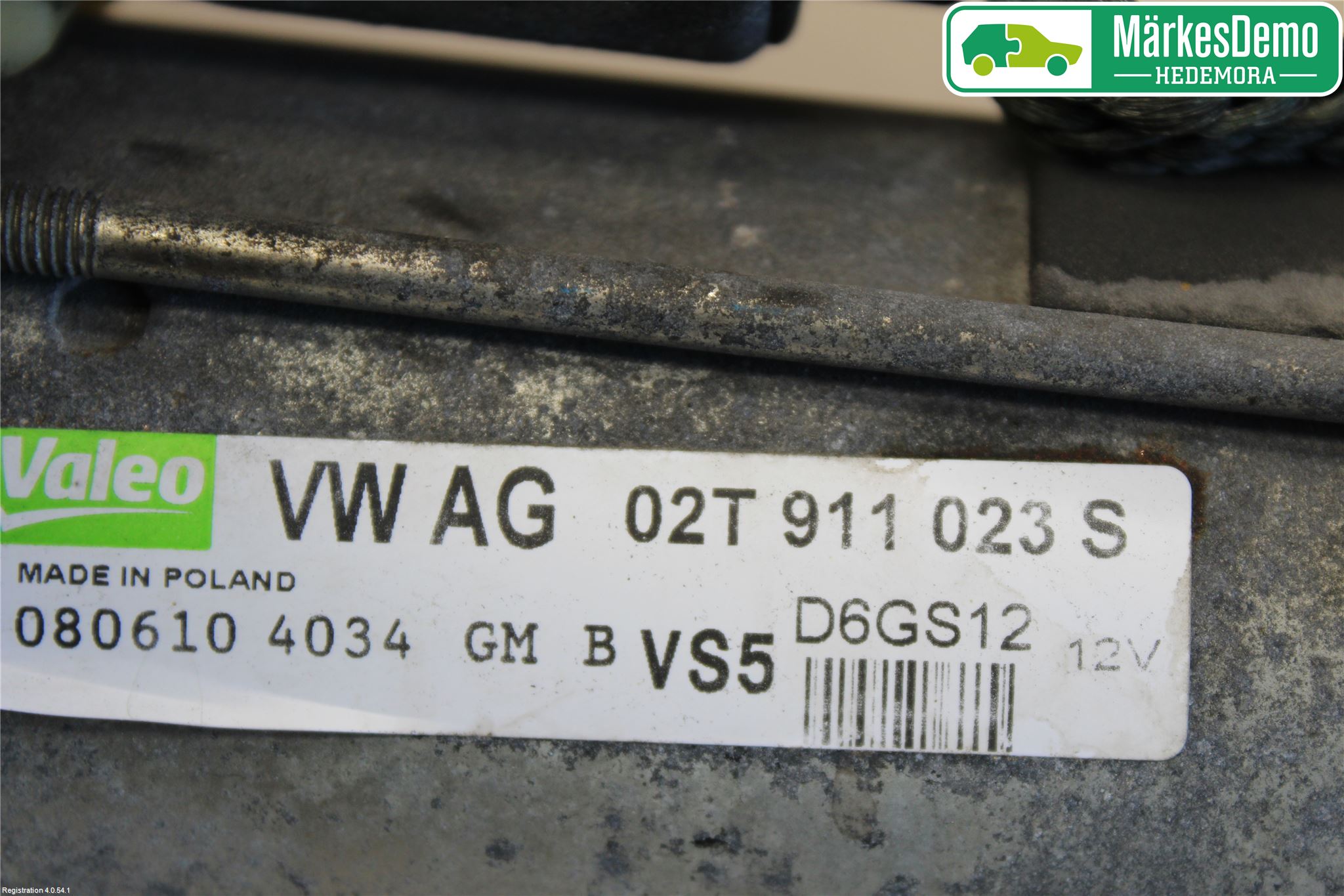 Volkswagen VW POLO 10-17 Startmotor