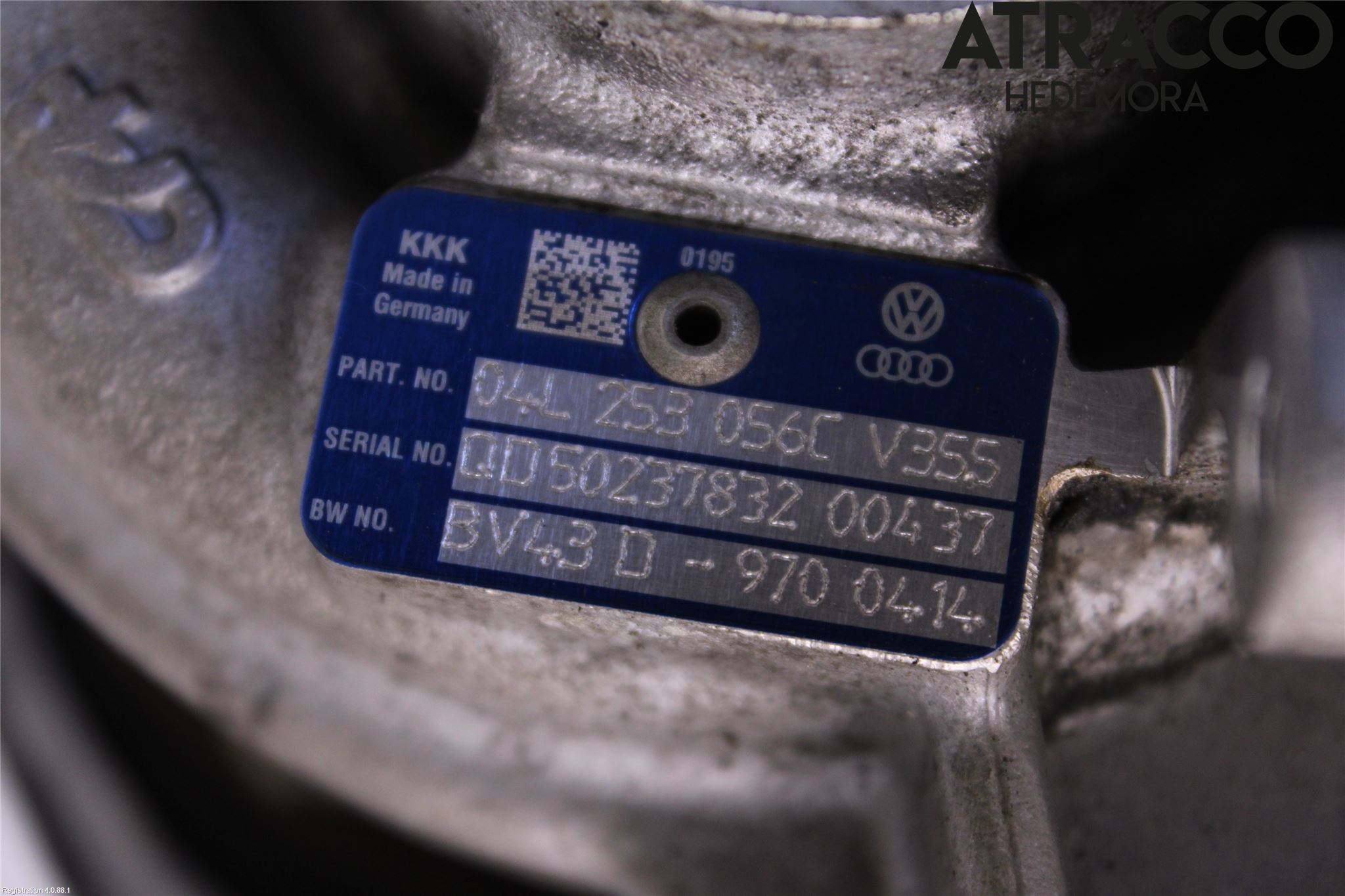 Audi A4 12-15 Turboaggregat