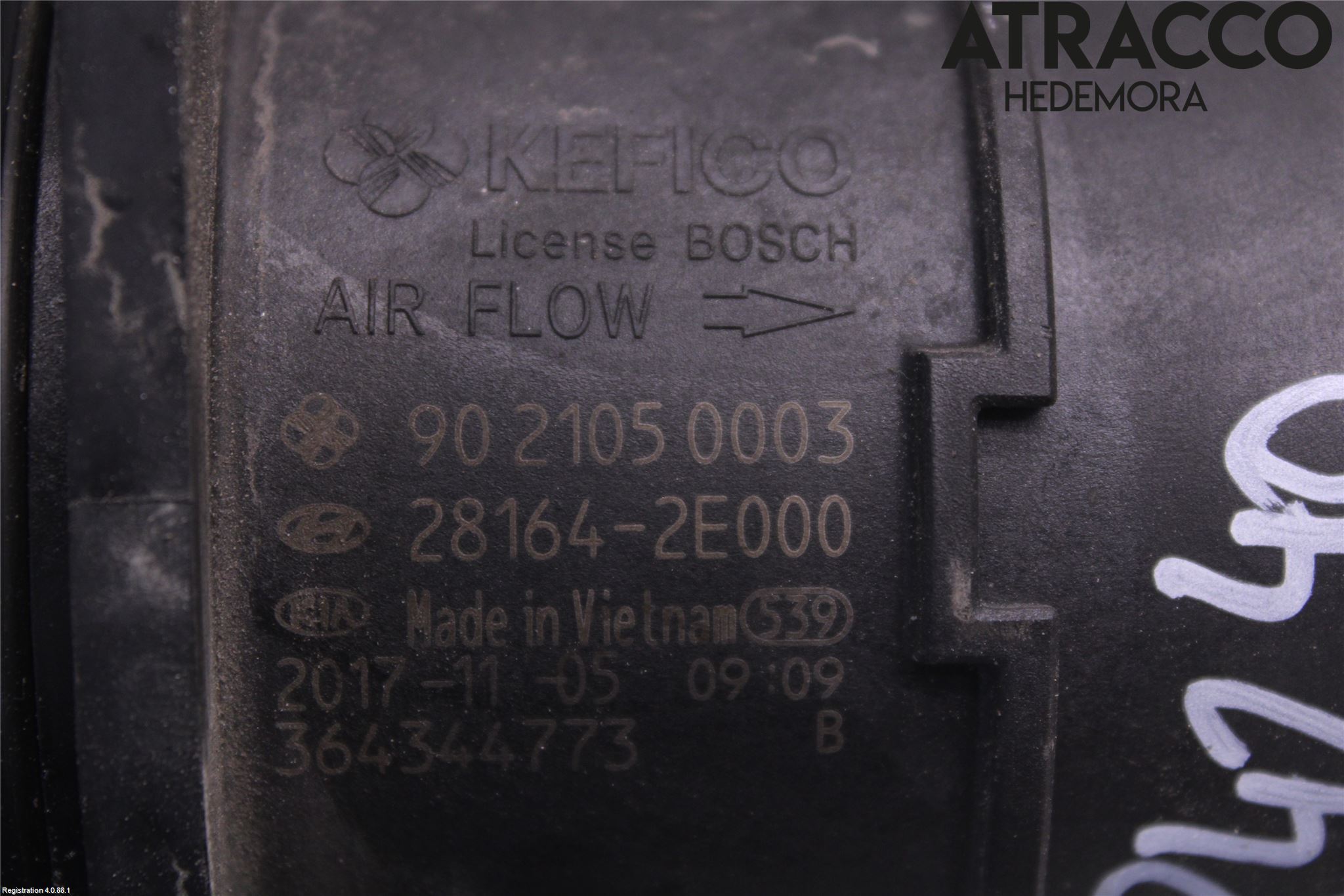 Kia OPTIMA 16-20 Injluftmassamätare