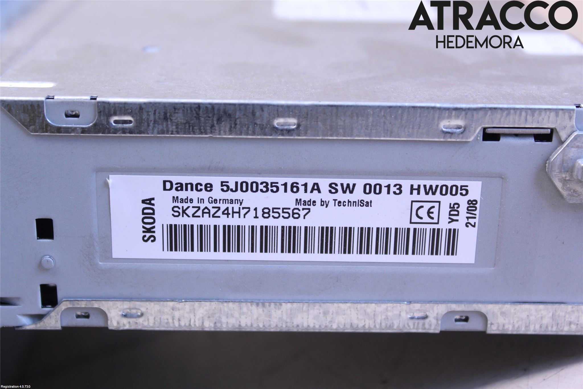 Skoda FABIA 07-14 Cd Radio - Multimediapanel
