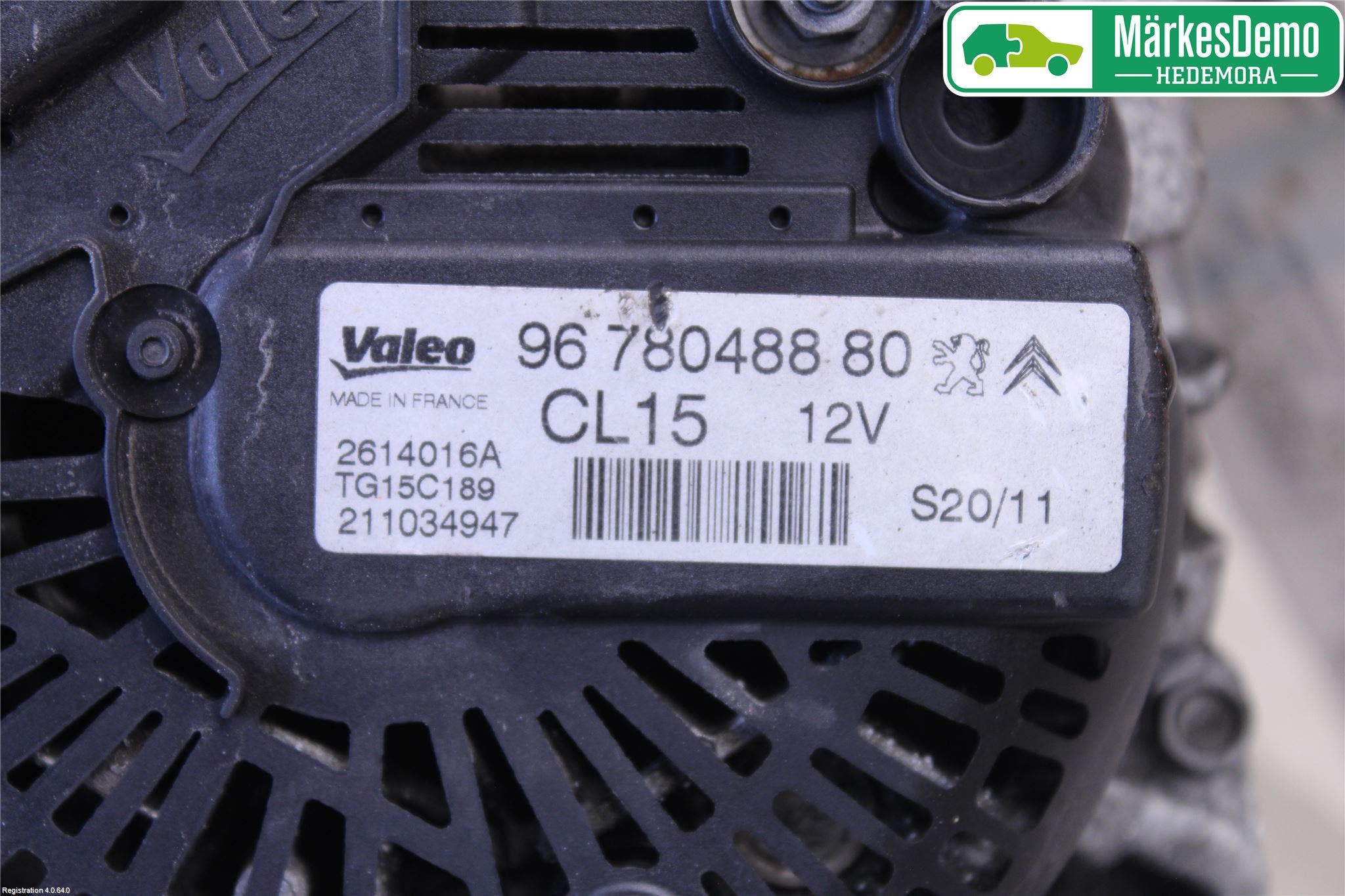 Citroen C5 08-17 Generator