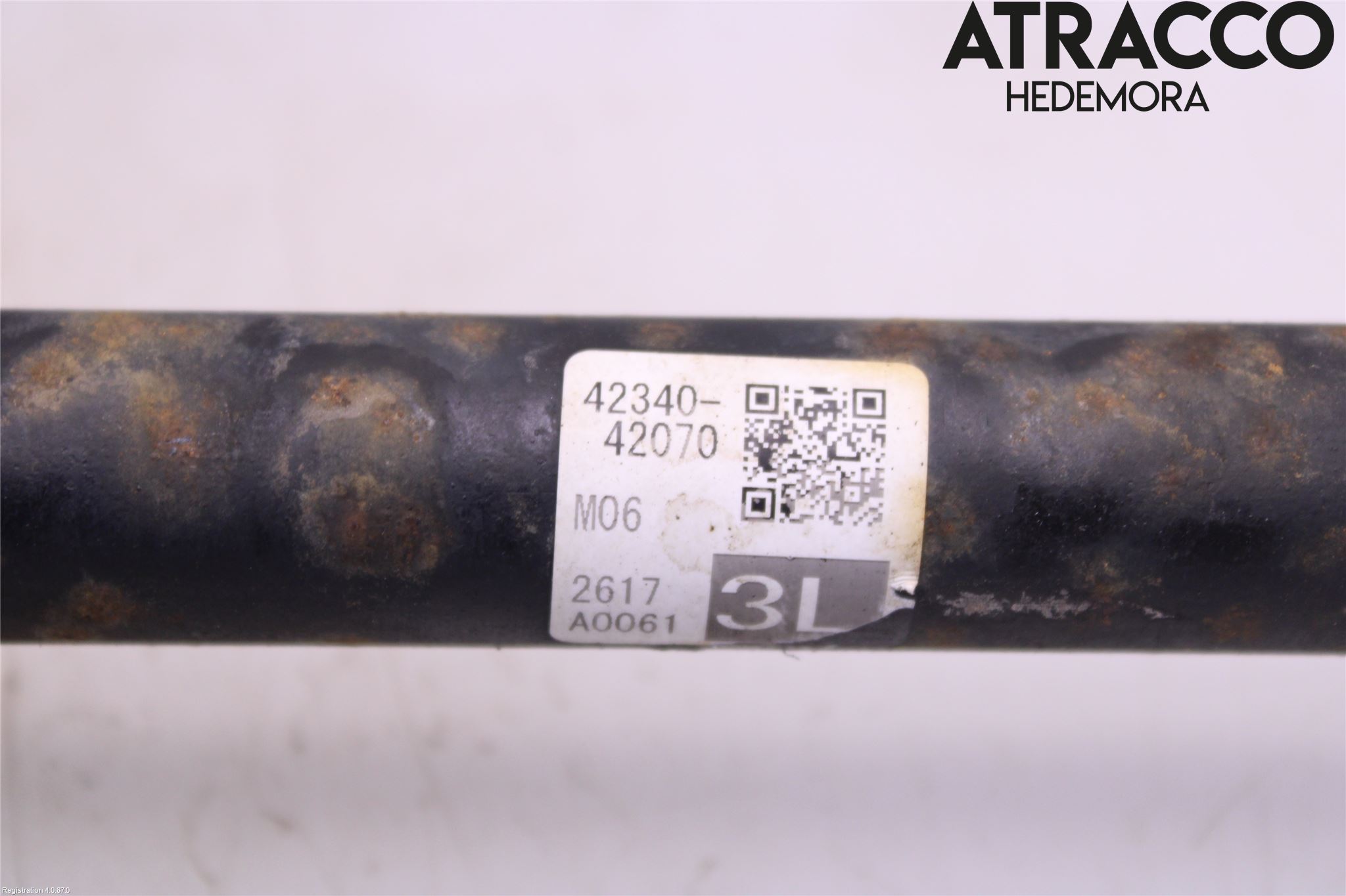 Toyota RAV4 19- Drivaxel Bak Vänster