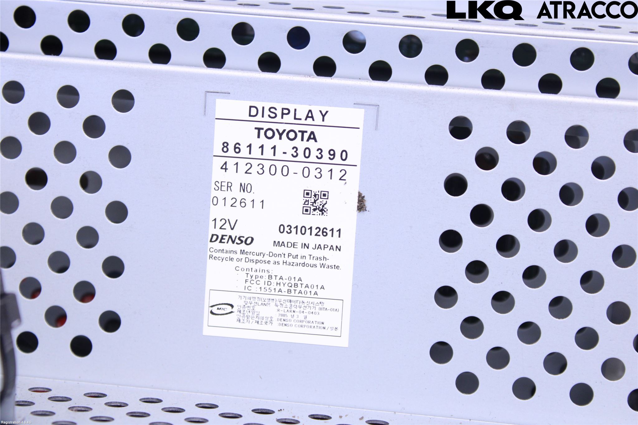 Lexus GS 300/430/450H 05-12 Cd Radio - Multimediapanel