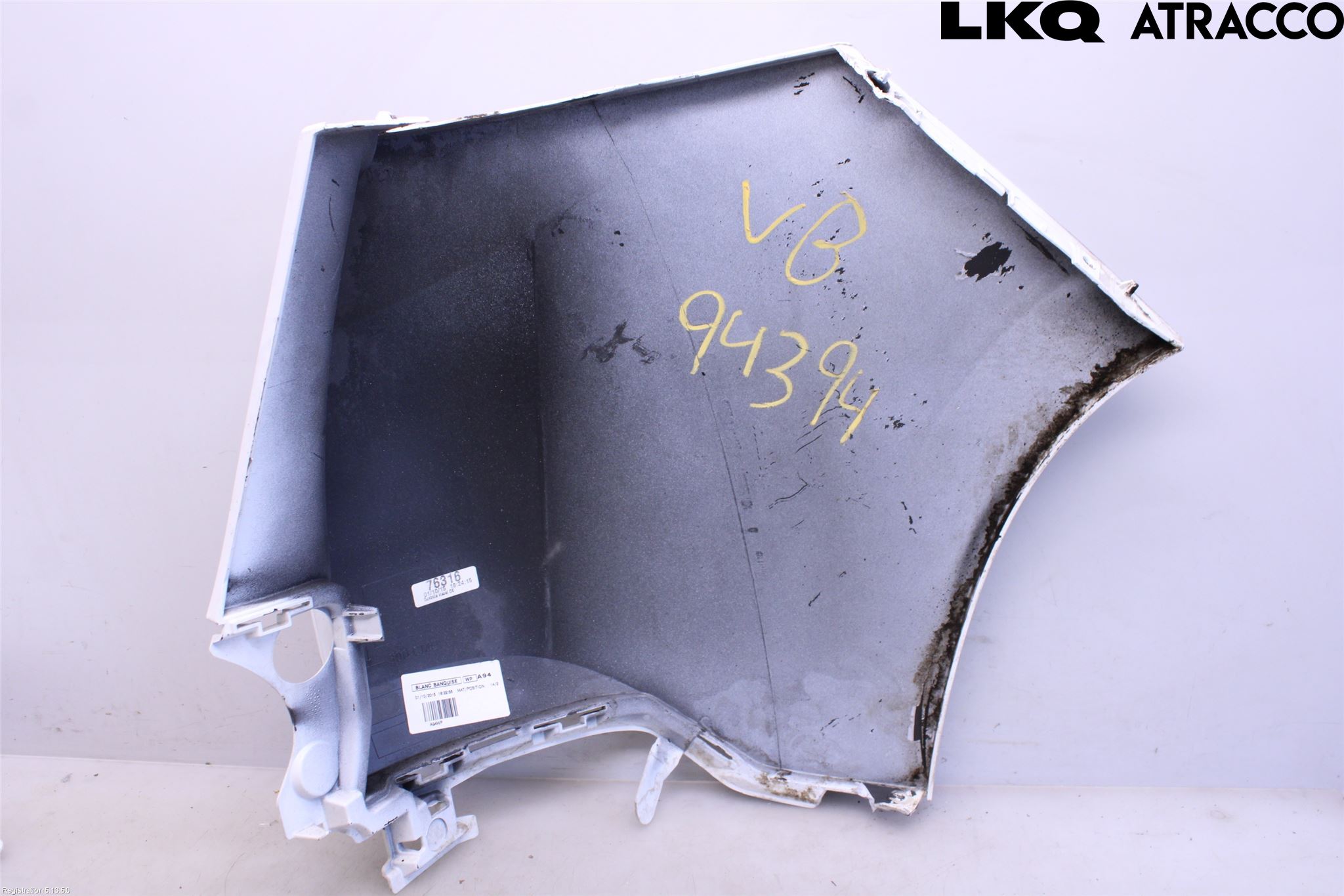 Peugeot 2008 13-20 Stötfångardel Bak Vä