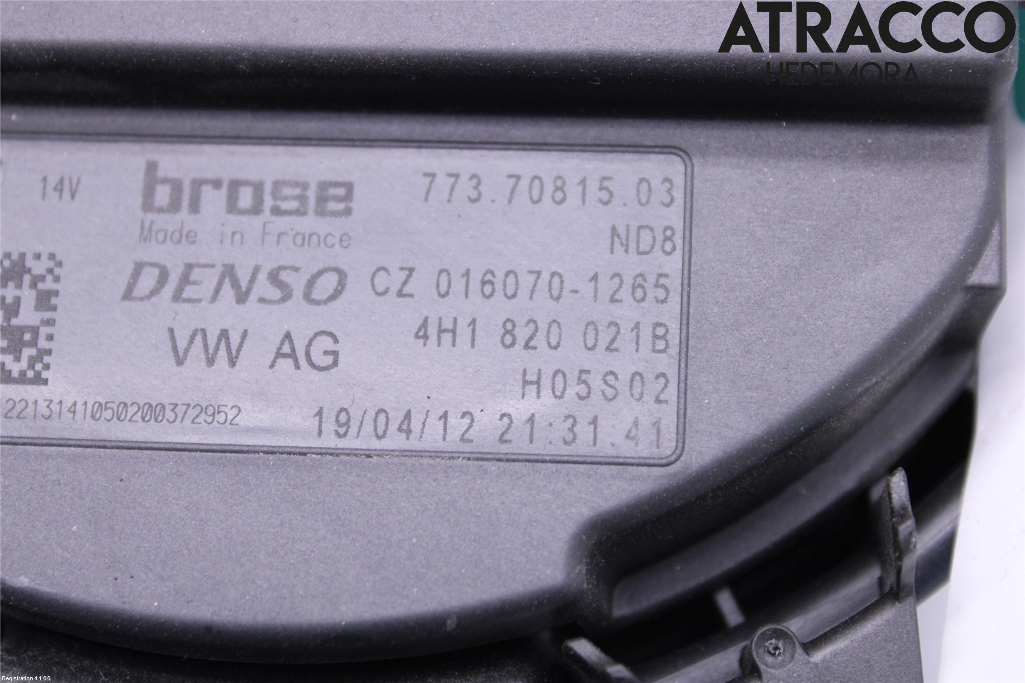 Audi A8/S8 4H 10-17 Ac Värmefläkt