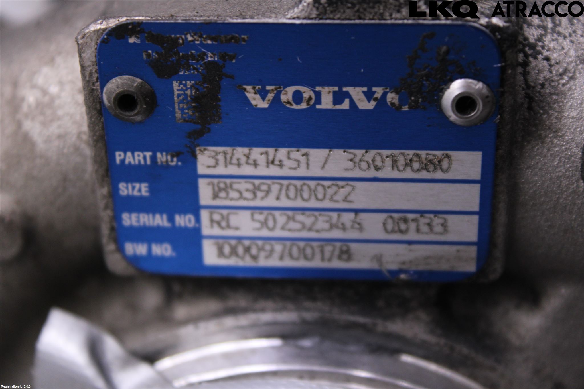 Volvo XC90/RECHARGE 16- Turboaggregat