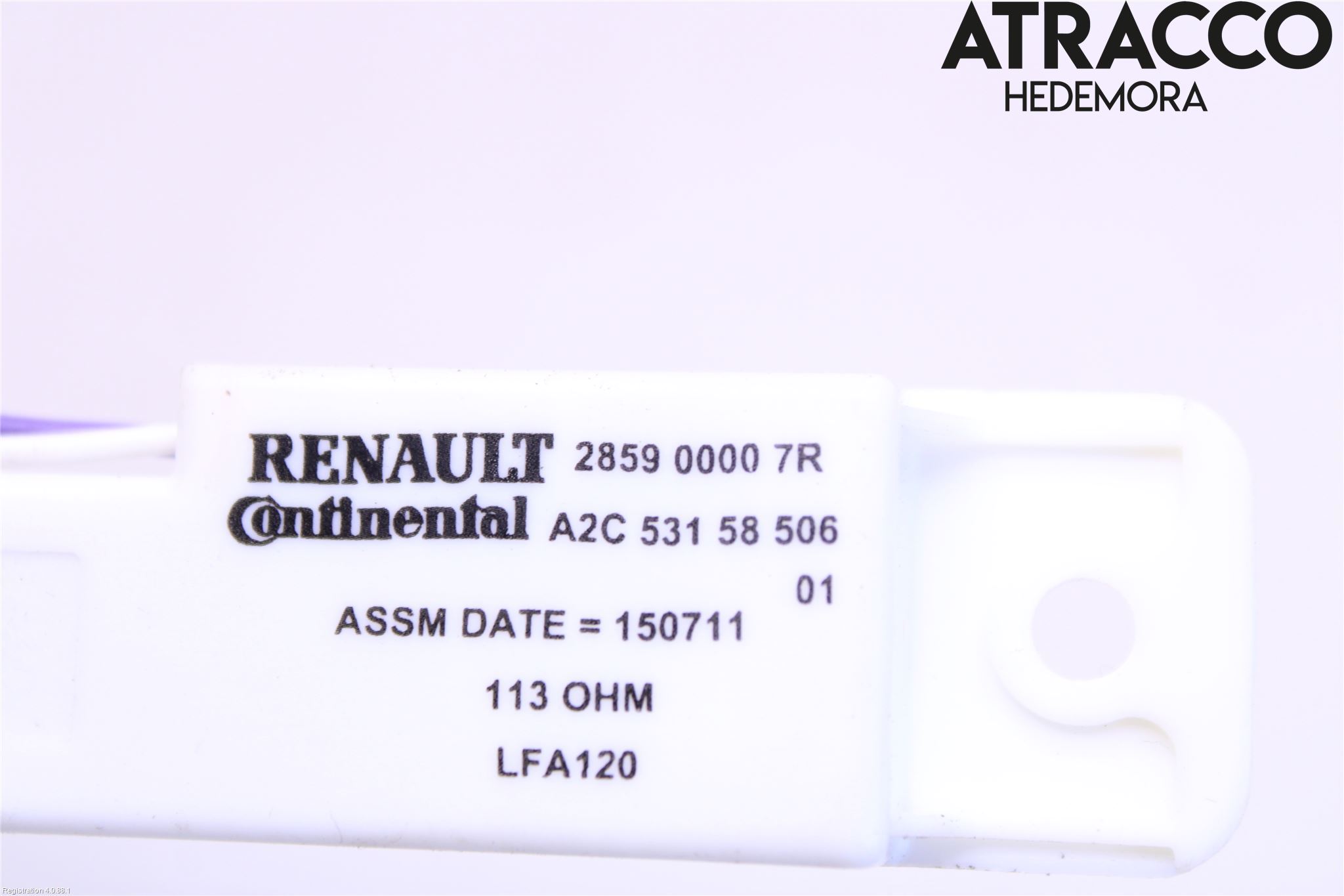 Renault MEGANE III 09-15 Antennförstärkare