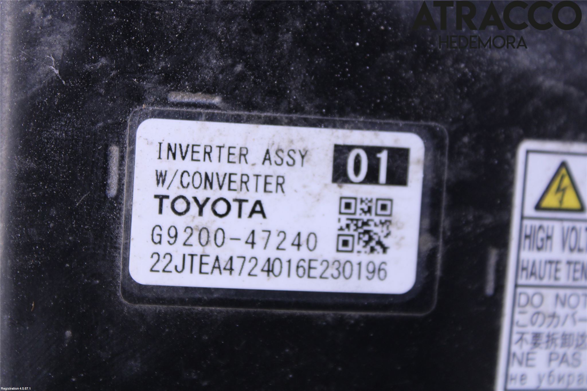 Toyota PRIUS ZVW30 09-20 Inverter Hybrid