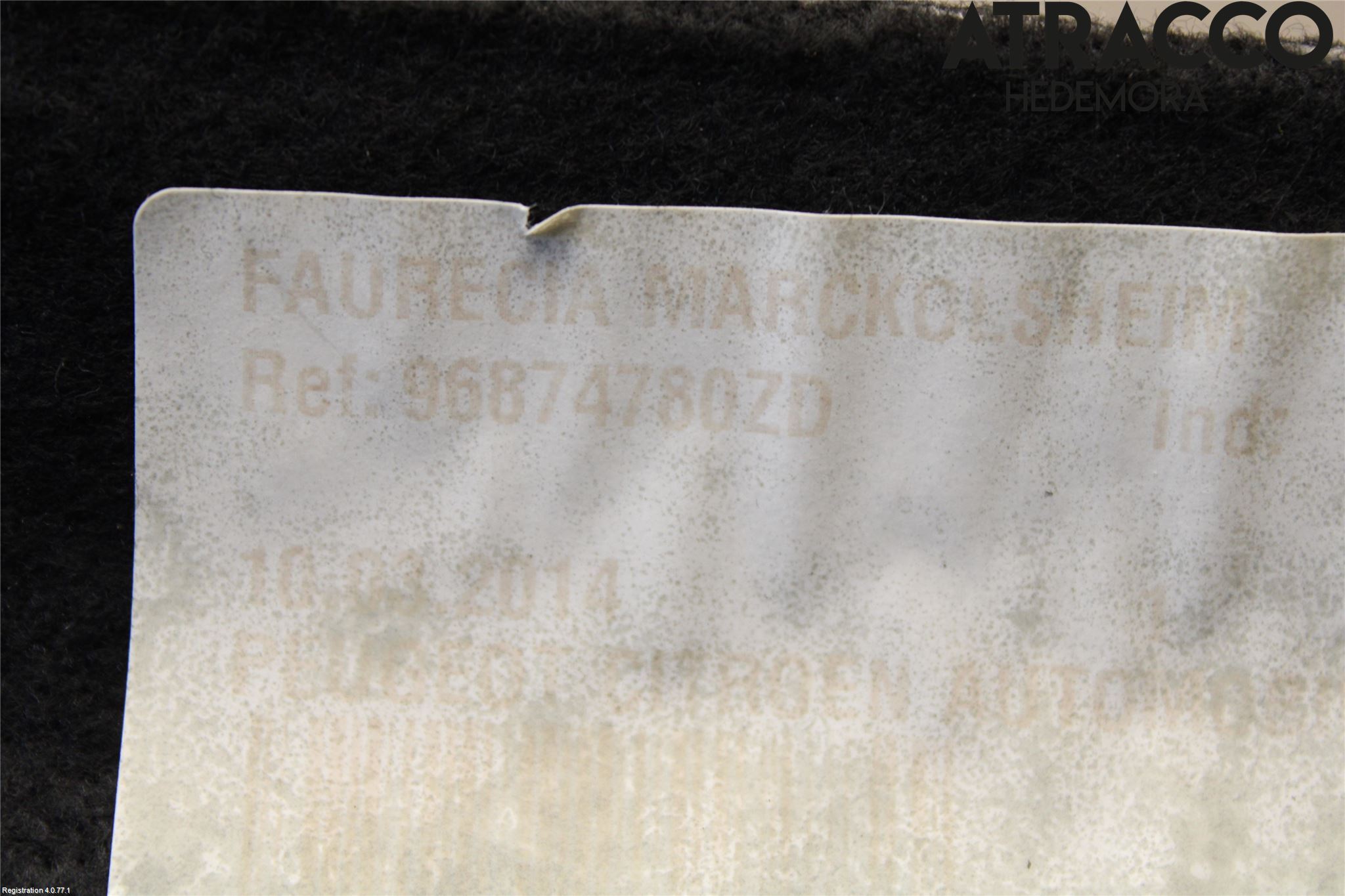 Citroen C4 II 11-18 Hatthylla