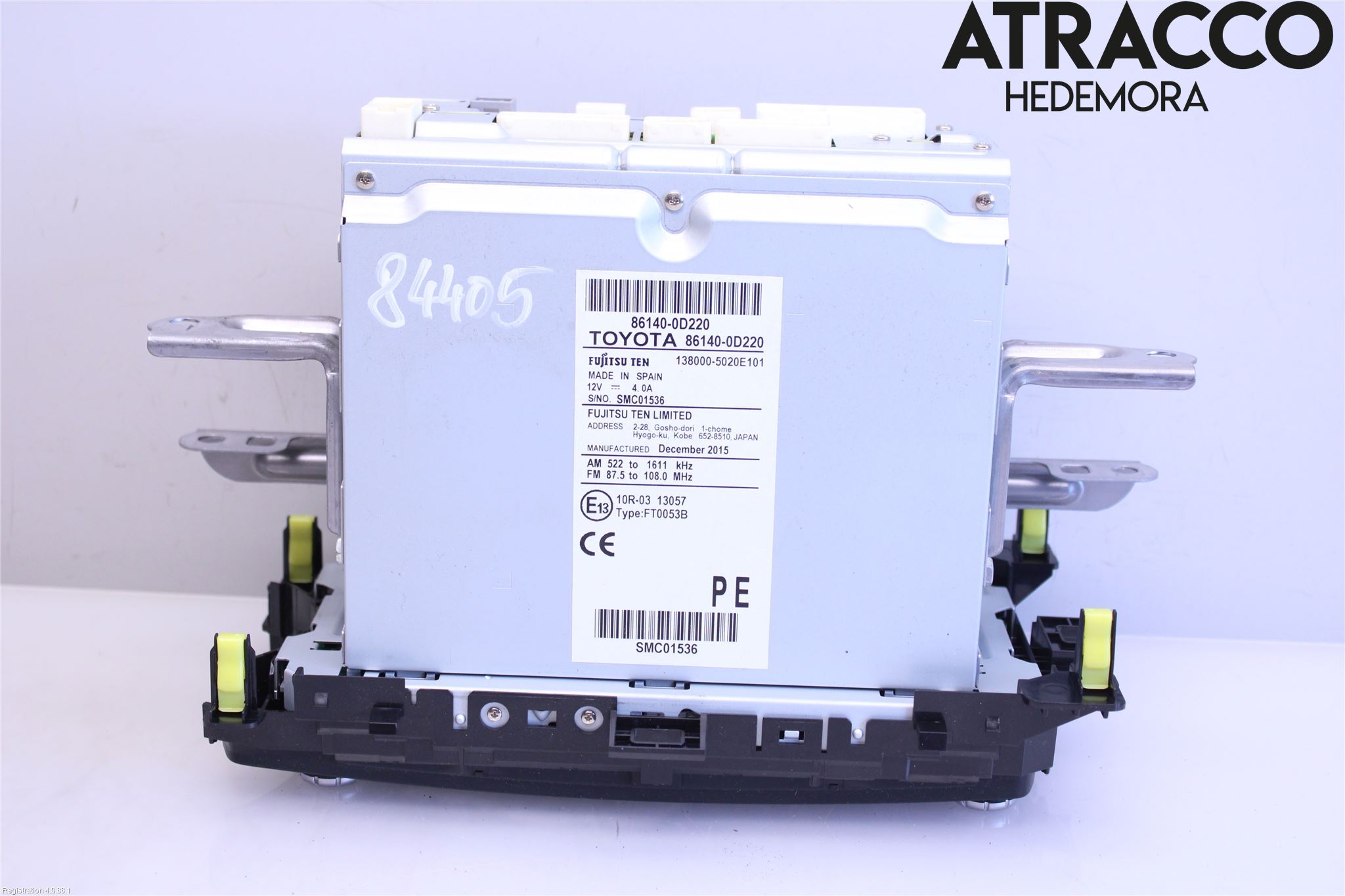 Toyota YARIS XP130 15-20 Cd Radio - Multimediapanel