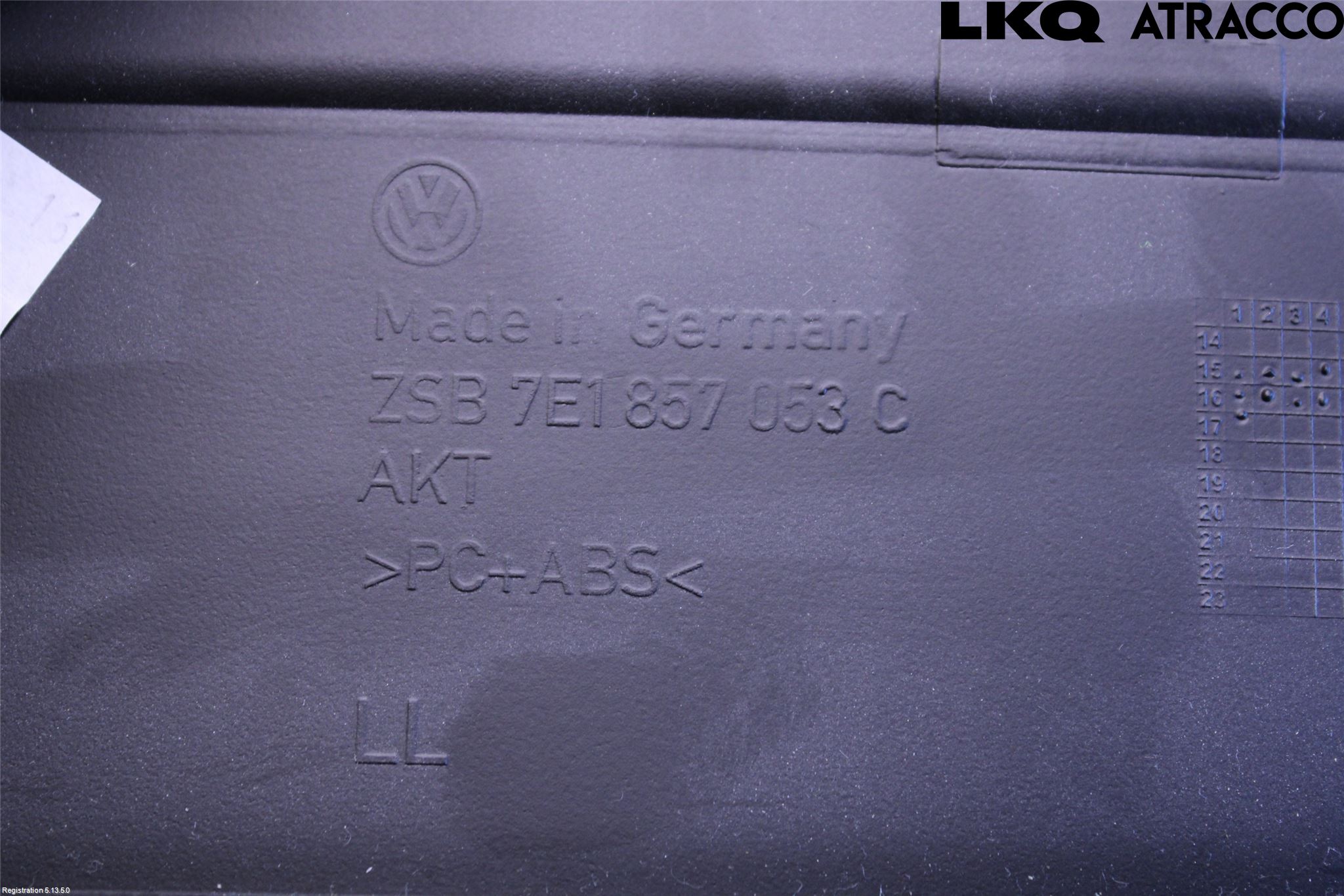 Volkswagen VW TRANSP/CARAVELLE (T6) 16-22 Instrumentsarg