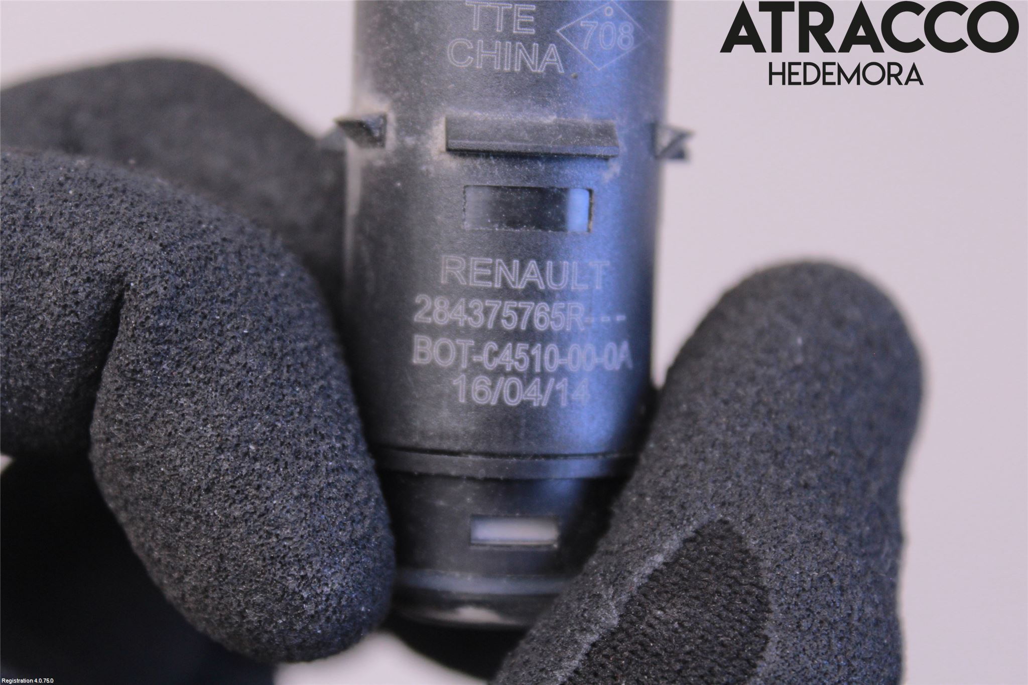 Dacia SANDERO/STEPWAY 13-20 Parkeringshjälp Backsensor