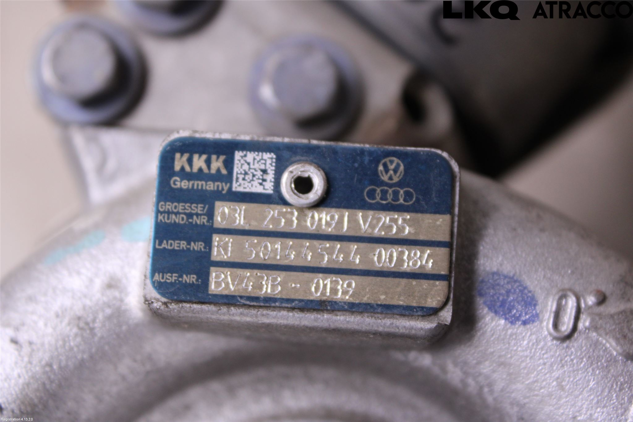 Volkswagen VW TIGUAN 07-16 Turboaggregat