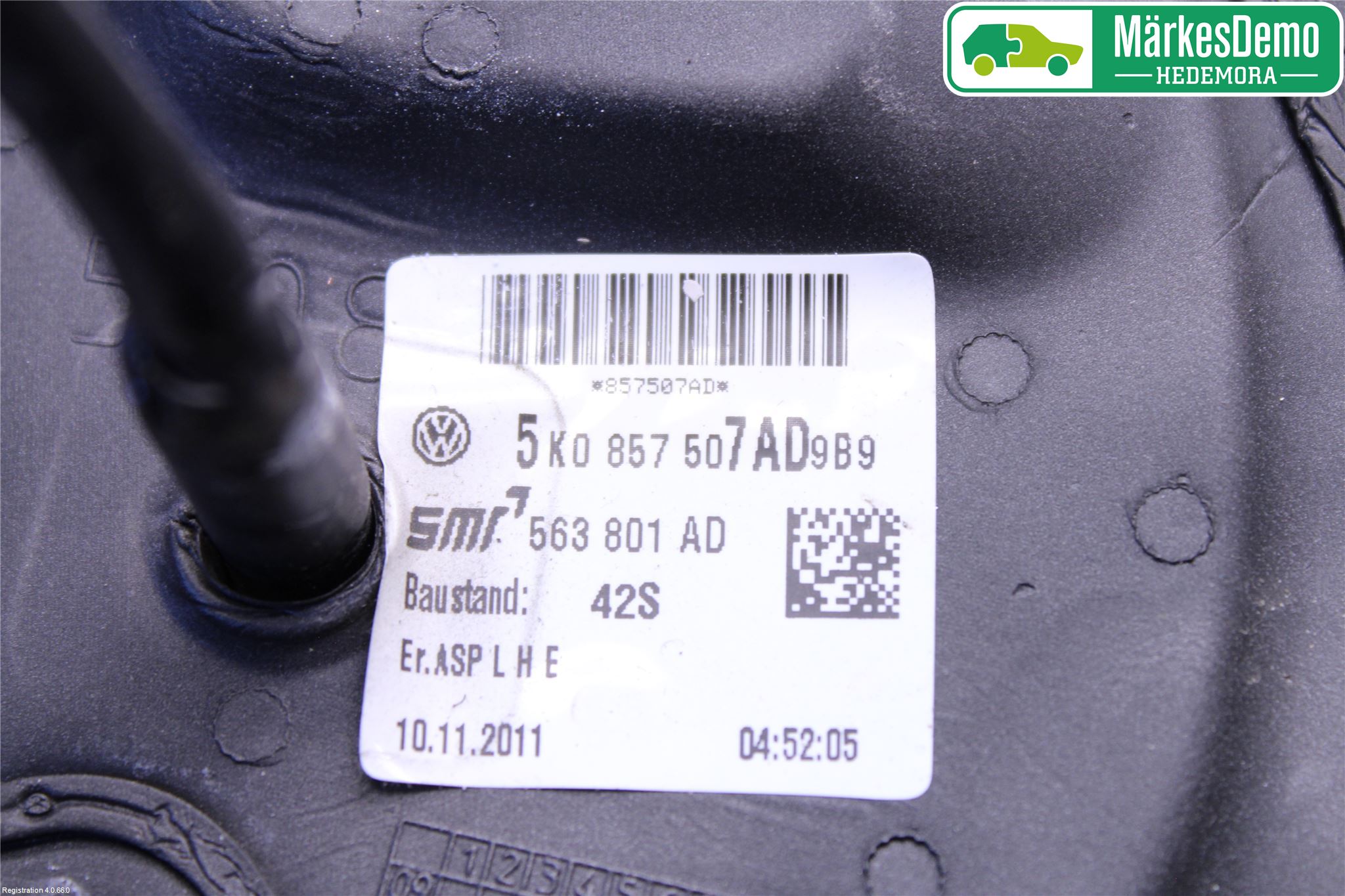 Volkswagen VW GOLF VI 09-13 Spegel Yttre El Vä